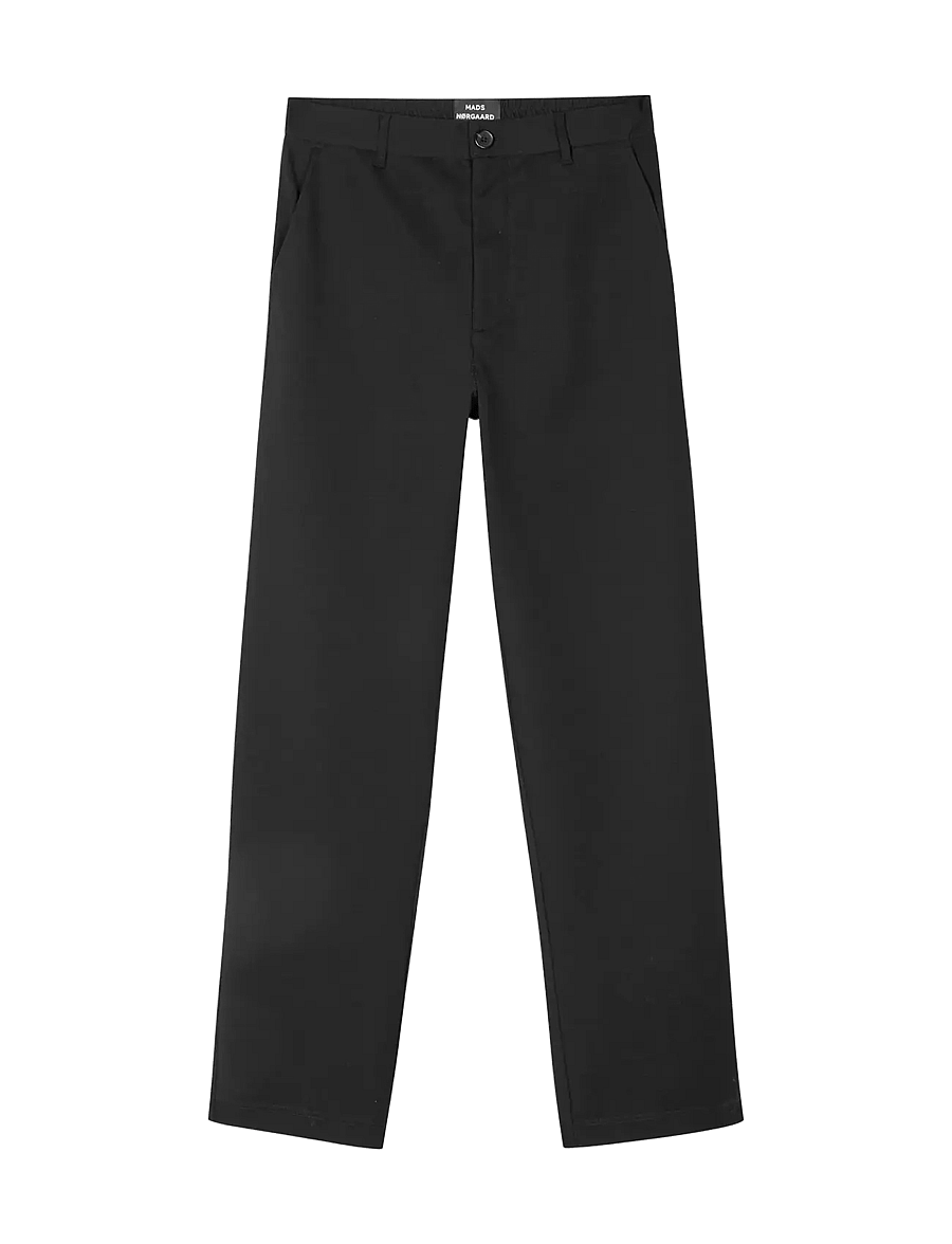 Mads Nørgaard - Metropolis Morten Pants - casual bukser - black - 0