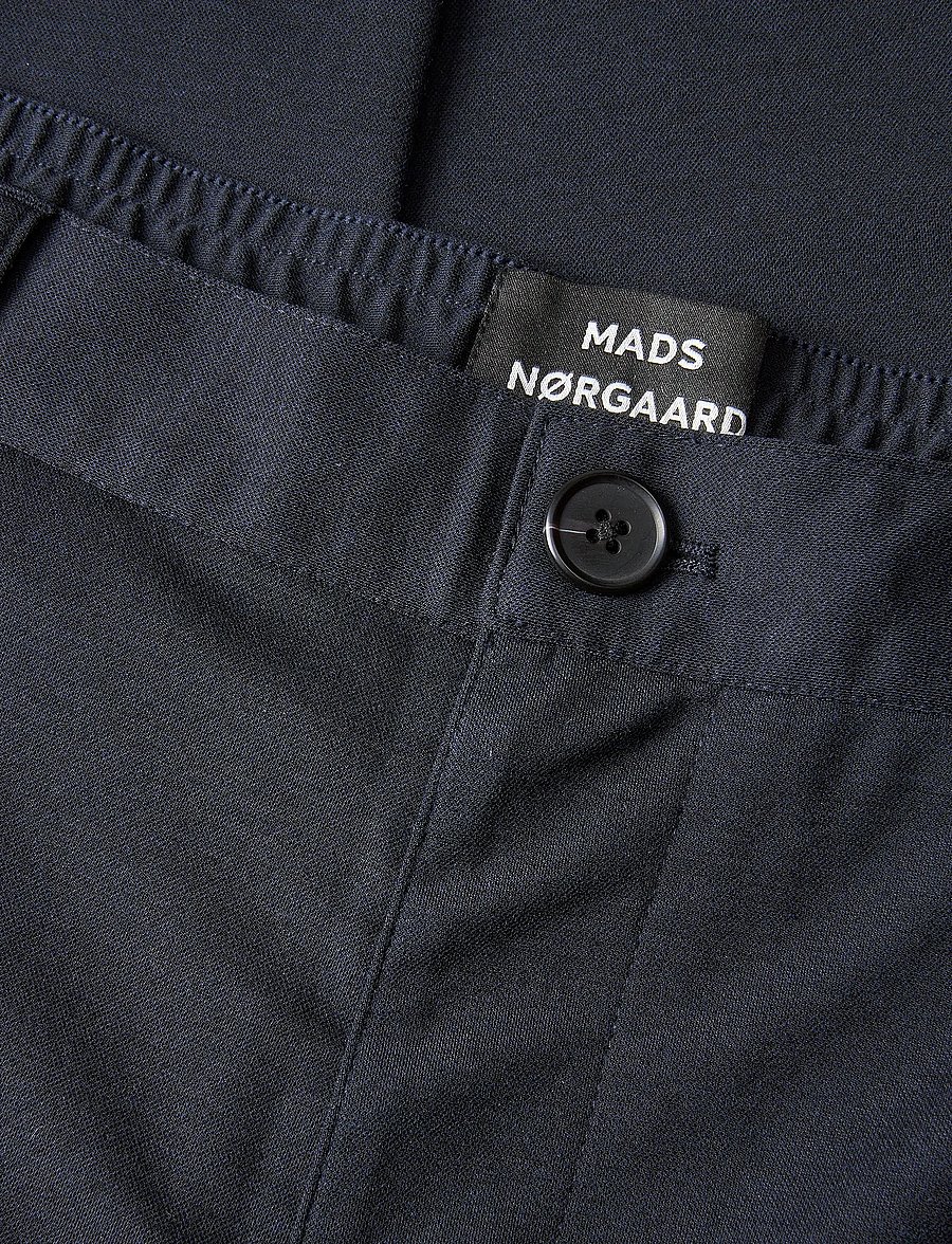 Mads Nørgaard - Metropolis Morten Pants - freizeithosen - navy - 4
