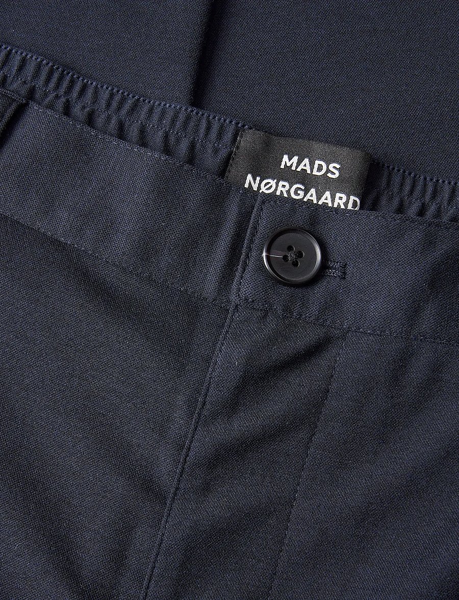 Mads Nørgaard - Metropolis Morten Pants - freizeithosen - navy - 5