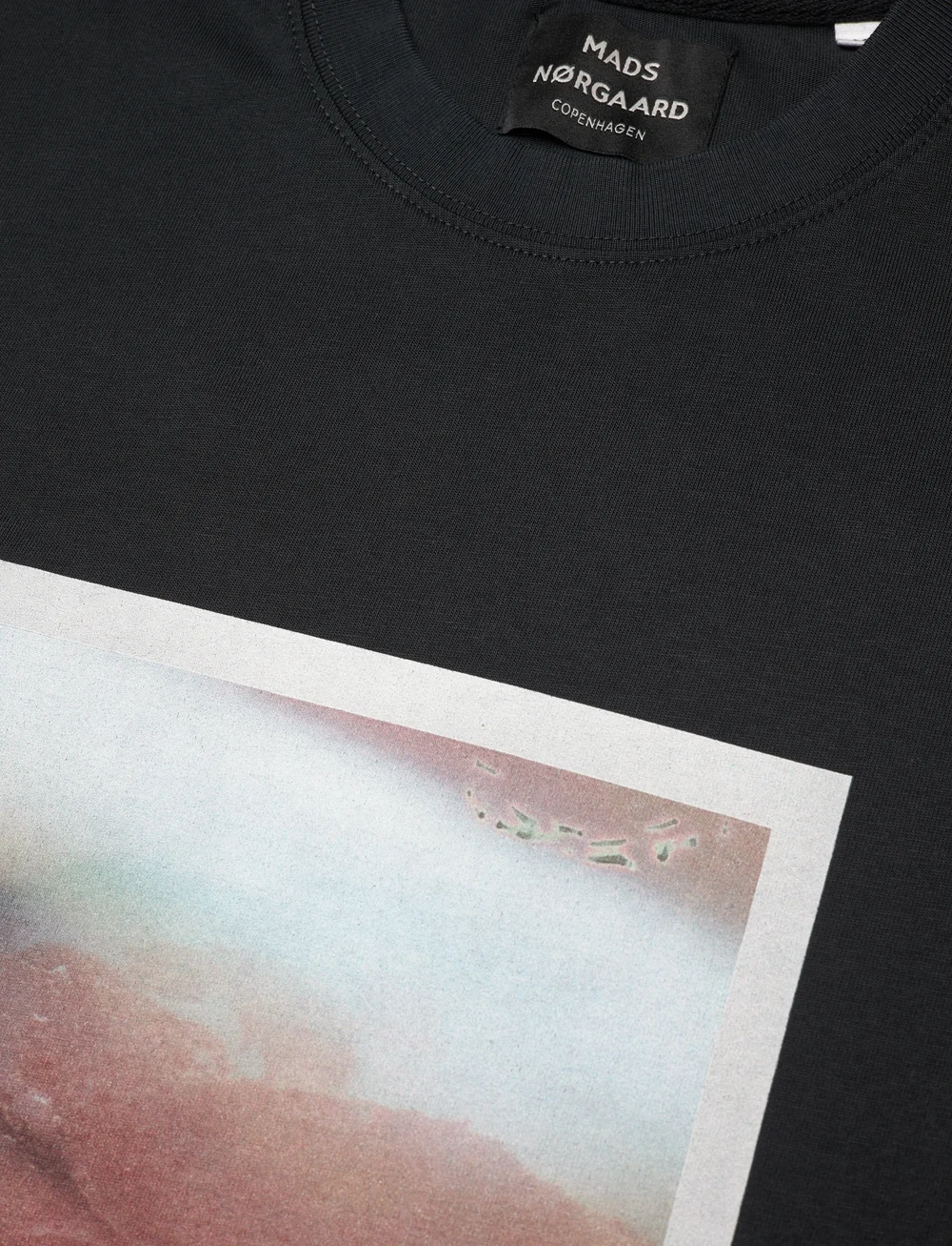 Mads Nørgaard - Cotton Jersey Frode Poloroide Tee - lühikeste varrukatega t-särgid - black - 2