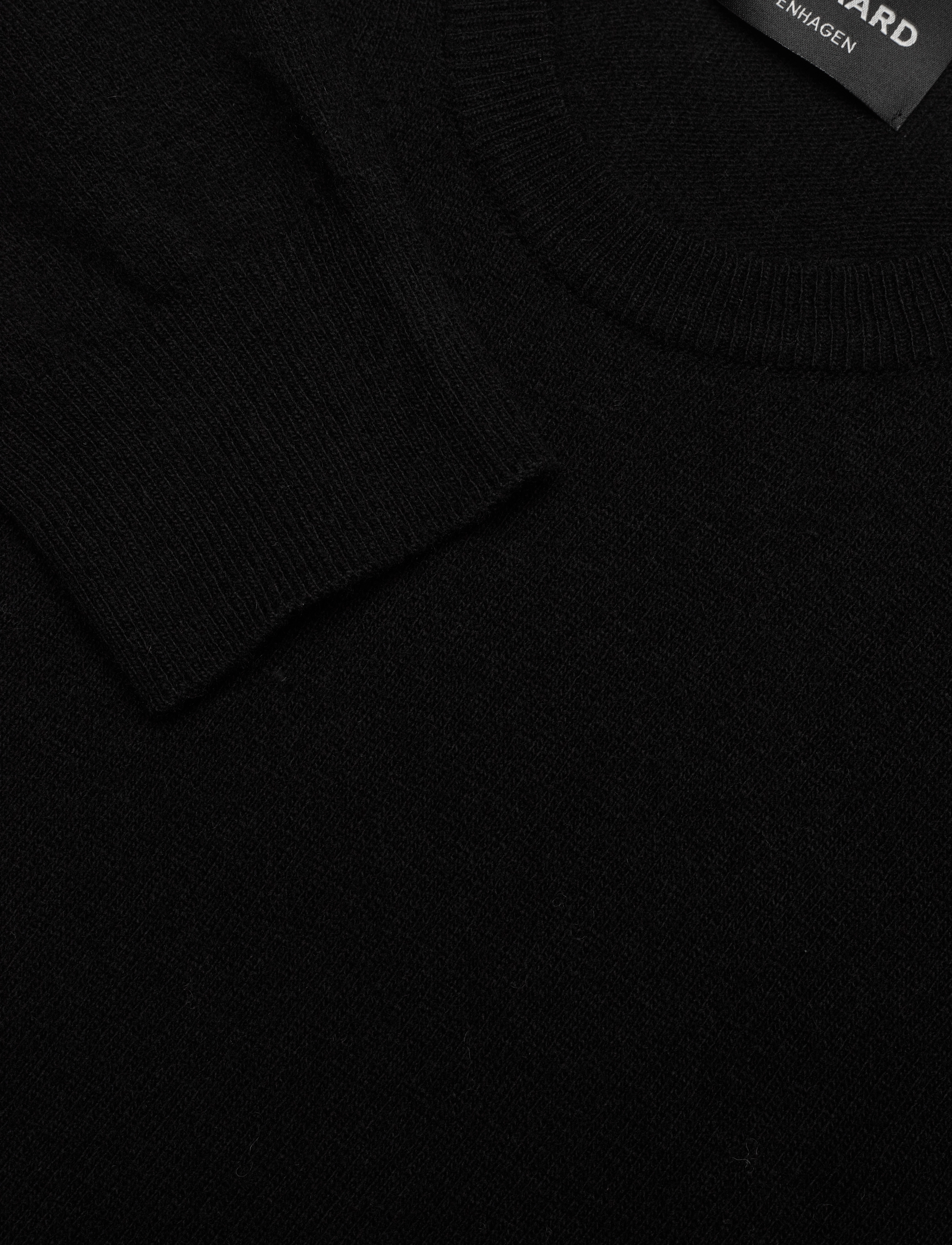 Mads Nørgaard - Eco Wool Karsten Knit - black - 2