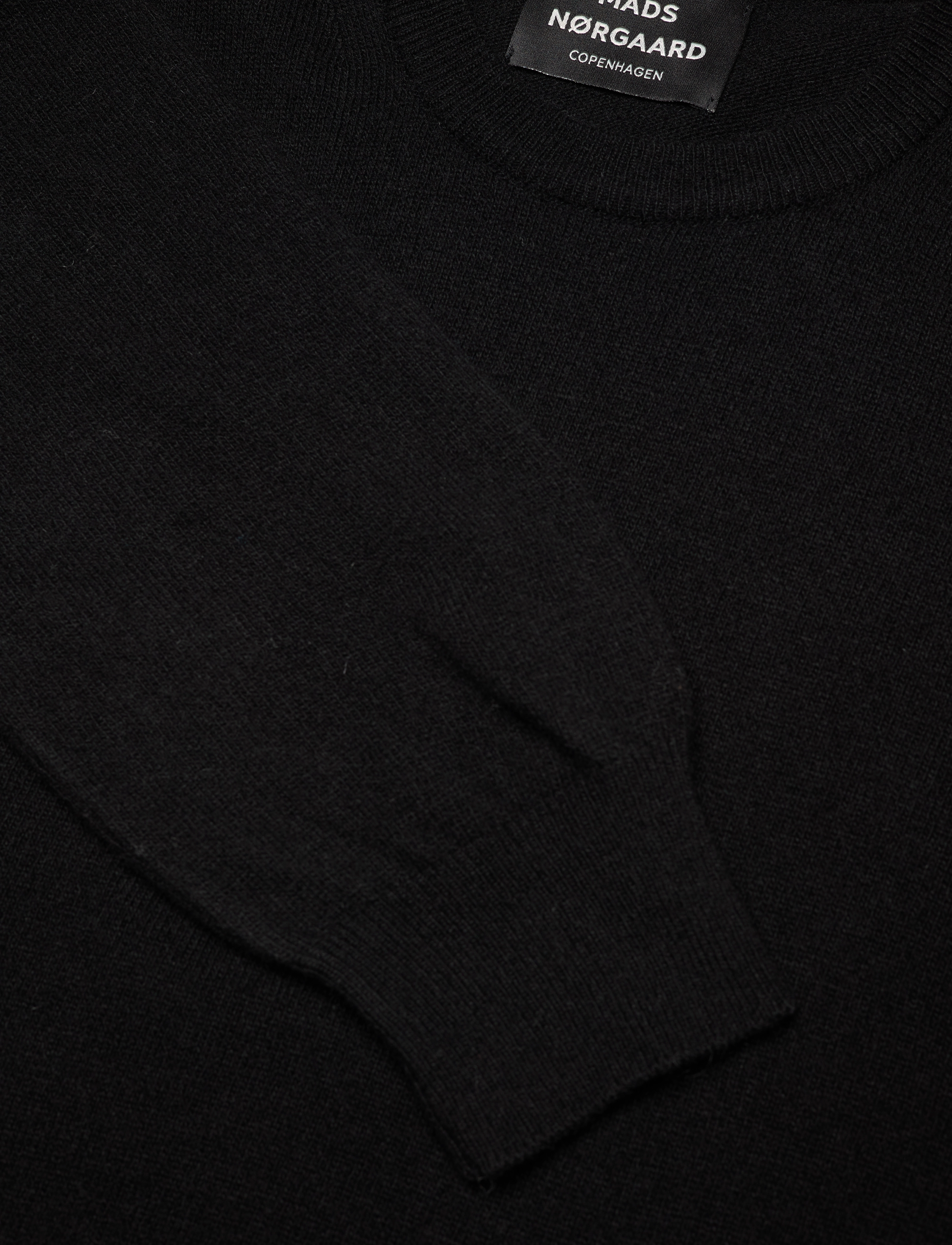 Mads Nørgaard - Eco Wool Karsten Knit - black - 3