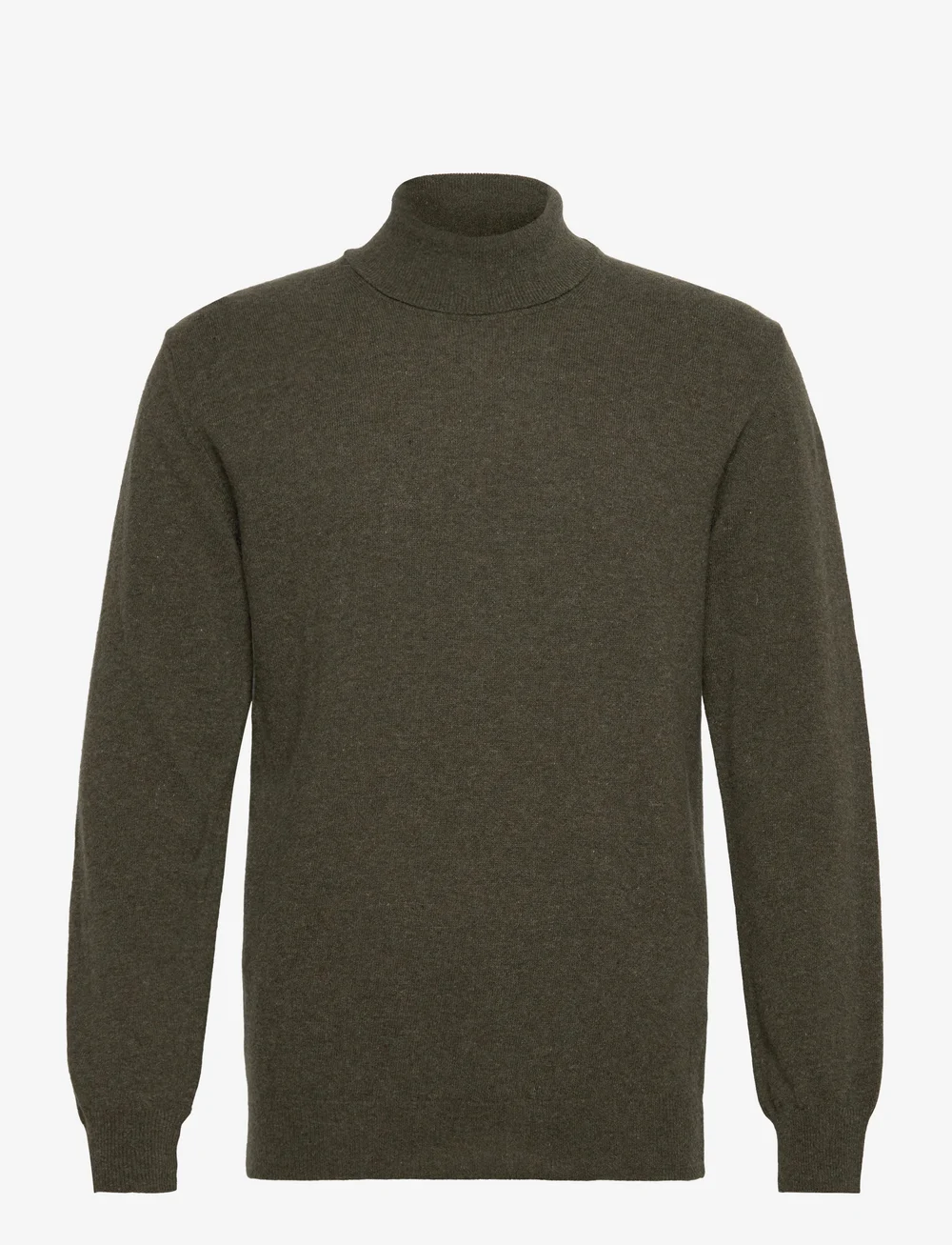 Mads Nørgaard - Eco Wool Thomas Knit - rullekraver - beluga - 0