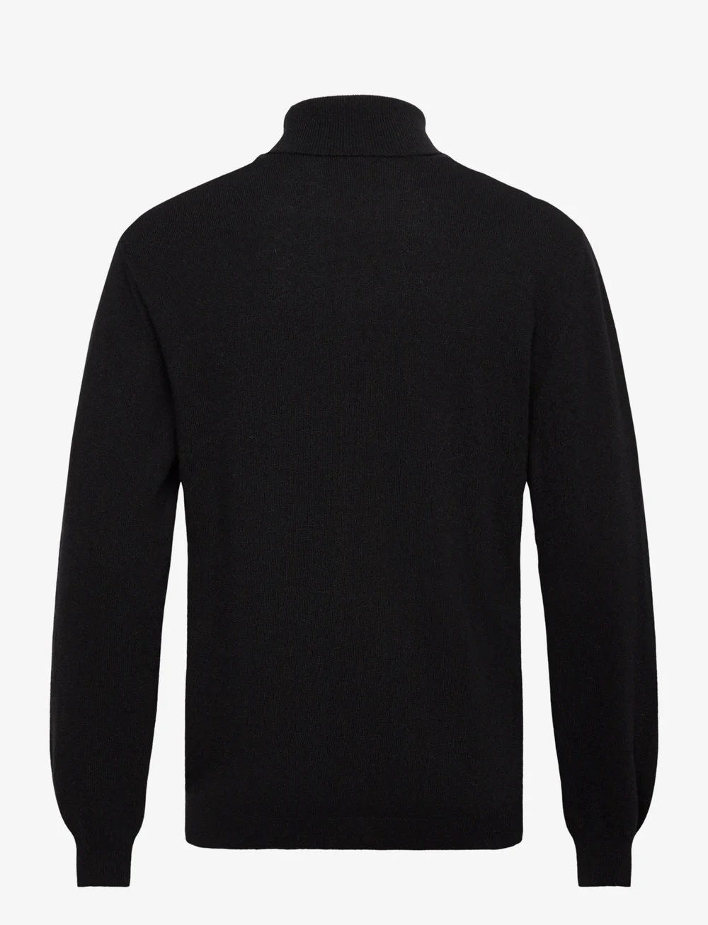 Mads Nørgaard - Eco Wool Thomas Knit - rollkragen - black - 1