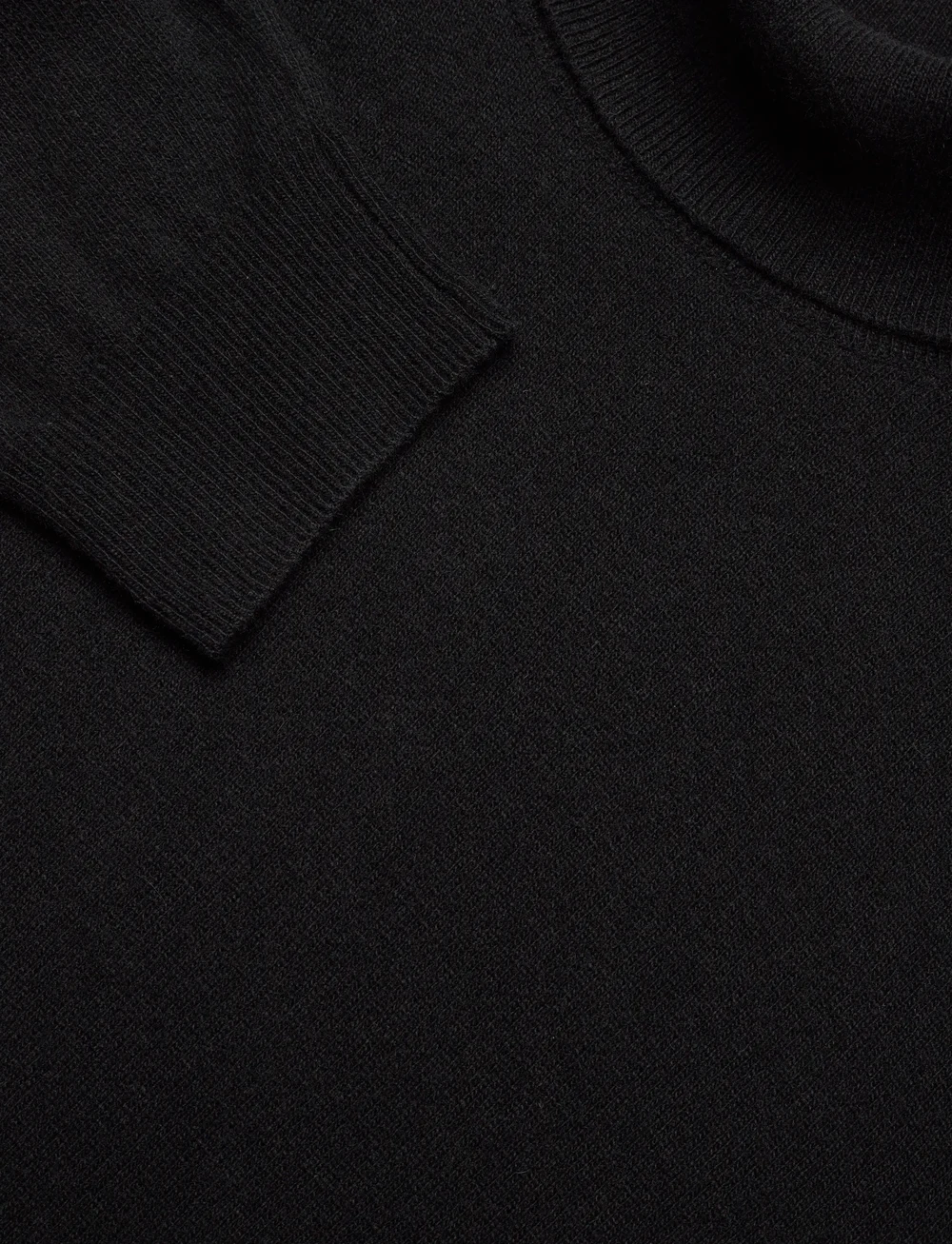 Mads Nørgaard - Eco Wool Thomas Knit - rollkragen - black - 2
