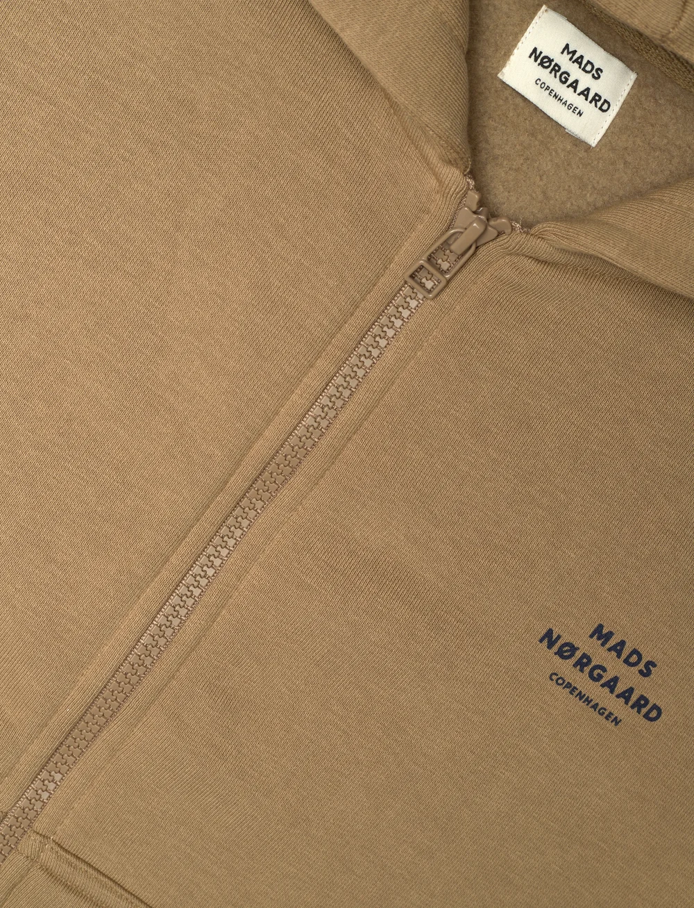 Mads Nørgaard - Standard Hudini Zip Sweatshirt - kapuzenpullover - lead gray - 2