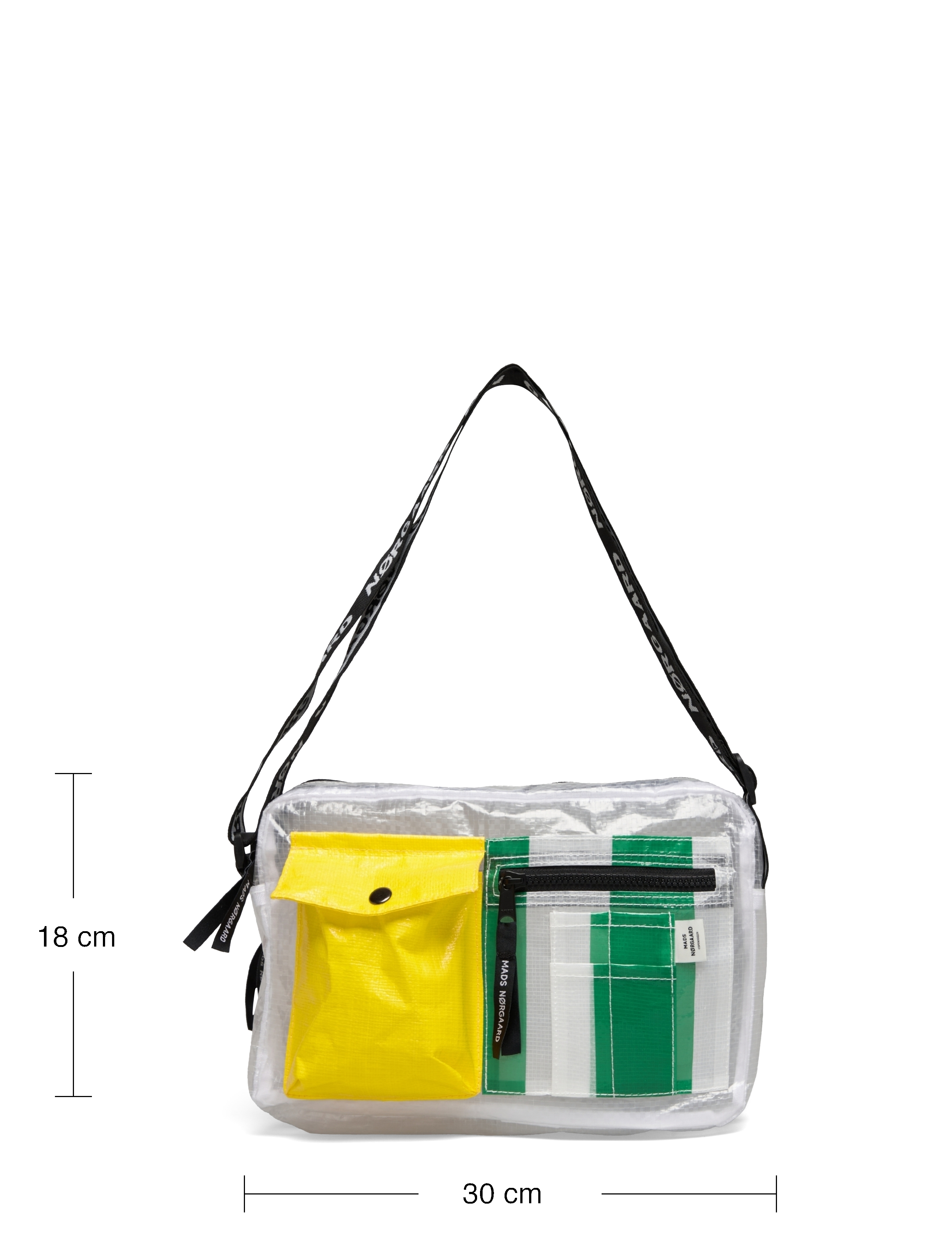 Mads Nørgaard - Laundrette Cappa Bag - transparent mix - 5