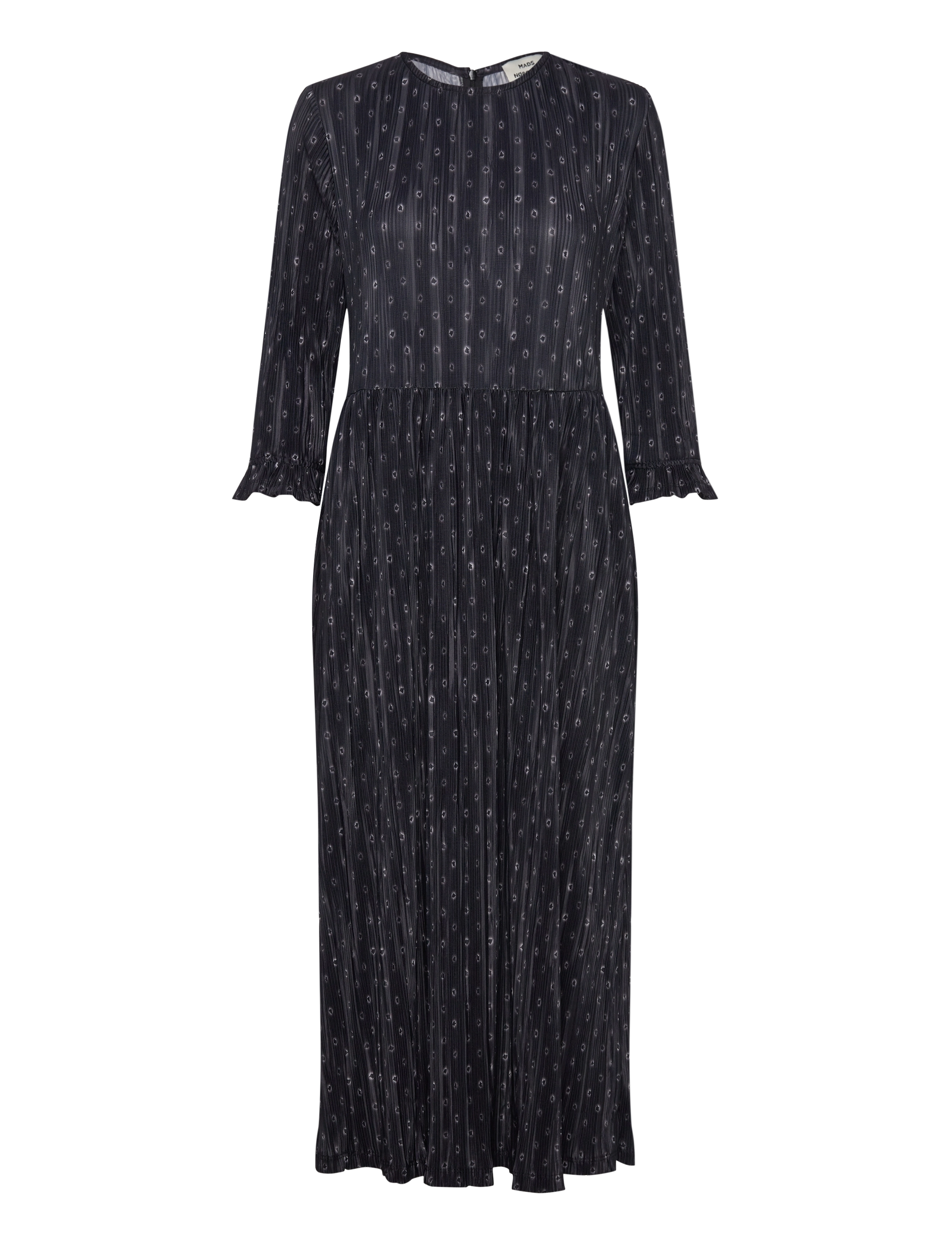 MADS NØRGAARD Luno Donny Kleid Aop Schwarz - 38 - Damen