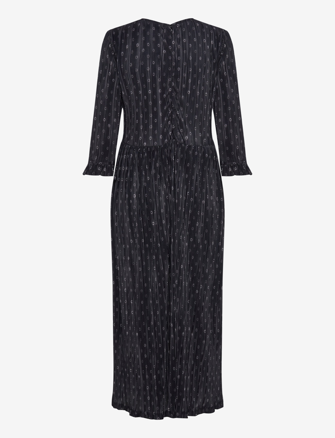 Mads Nørgaard - Luno Donny Dress AOP - festkjoler - scribble dot aop/black - 1