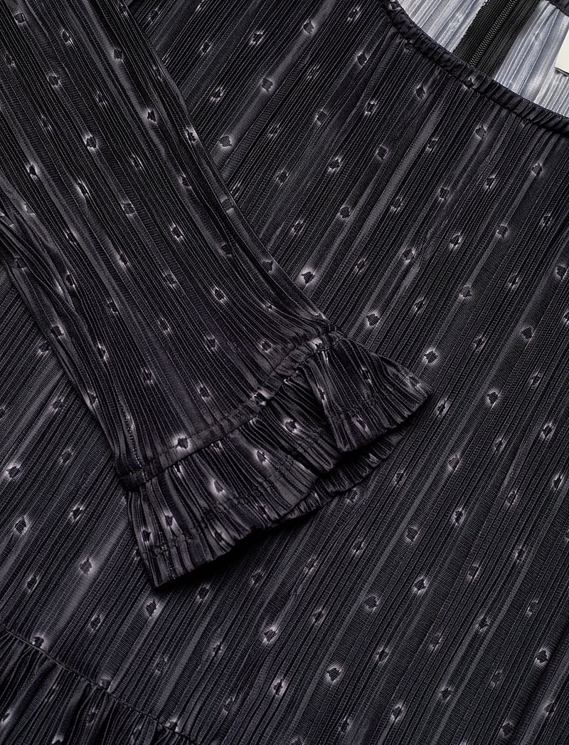 Mads Nørgaard - Luno Donny Dress AOP - festkjoler - scribble dot aop/black - 2