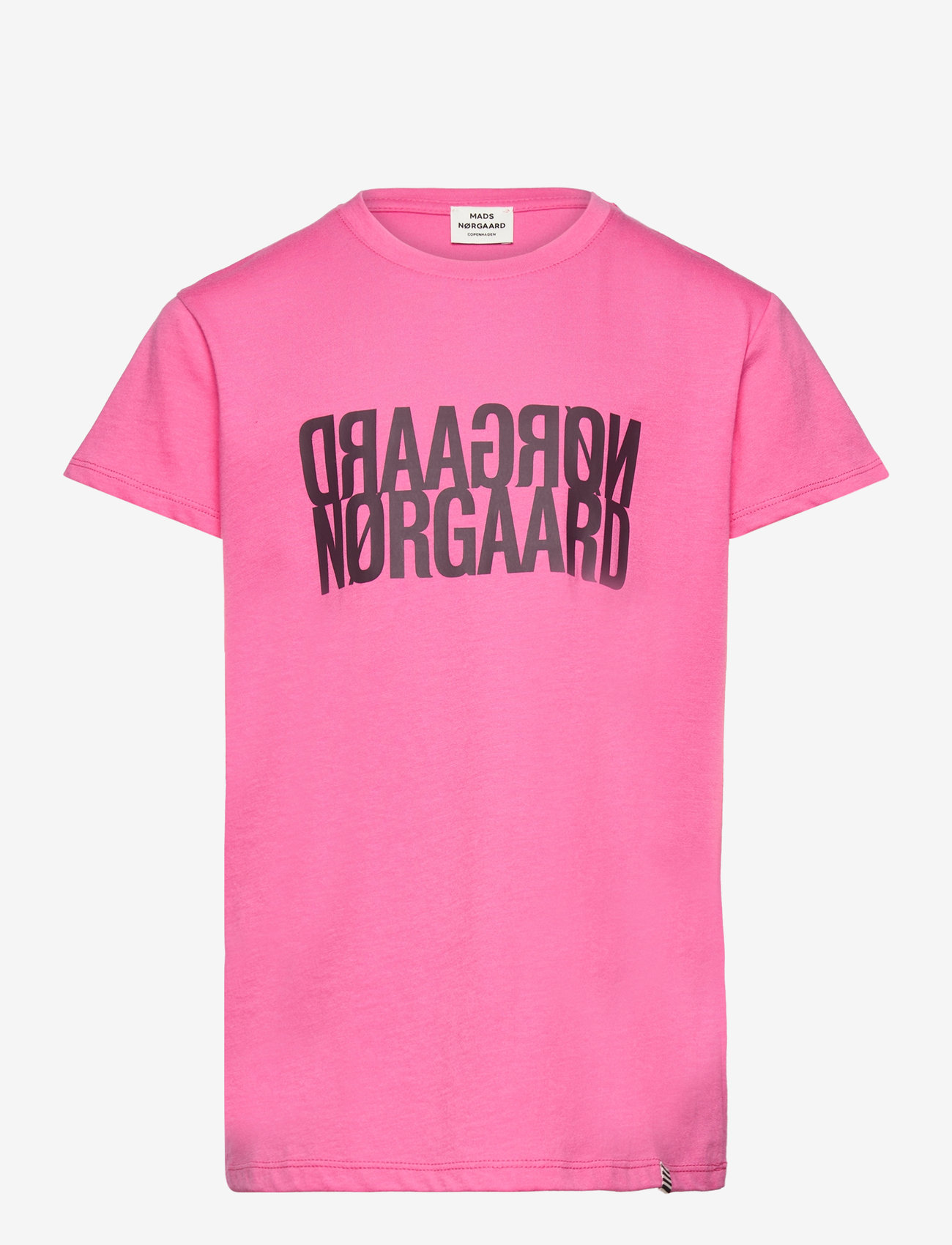 Mads Nørgaard - Single Organic Tuvina Tee - carmine rose - 0