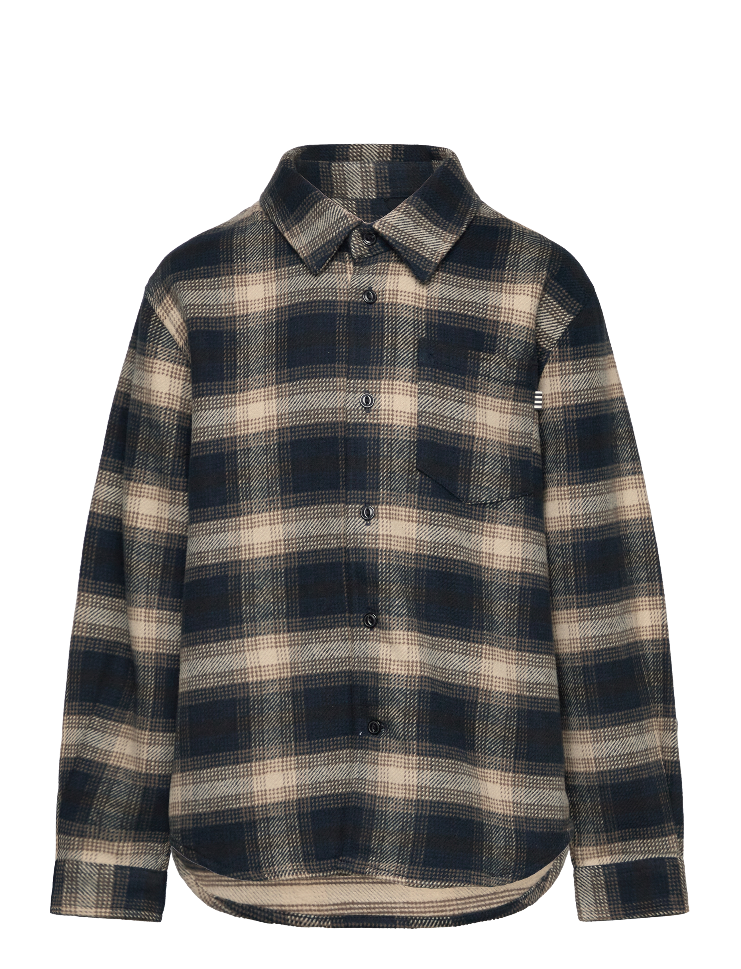 Mads Nørgaard - Soft Flannel Svano Shirt - midnight navy check - 0