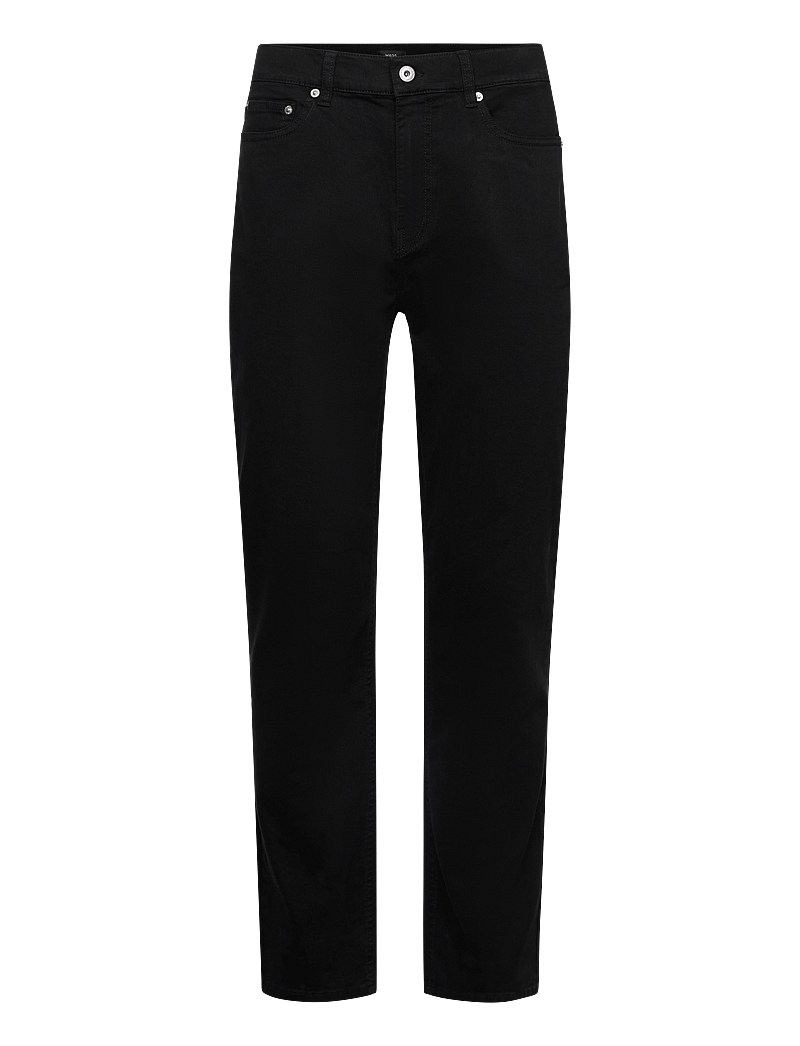 Mads Nørgaard - Cotton Five Pocket Jas Pant - tavalised teksad - black - 0