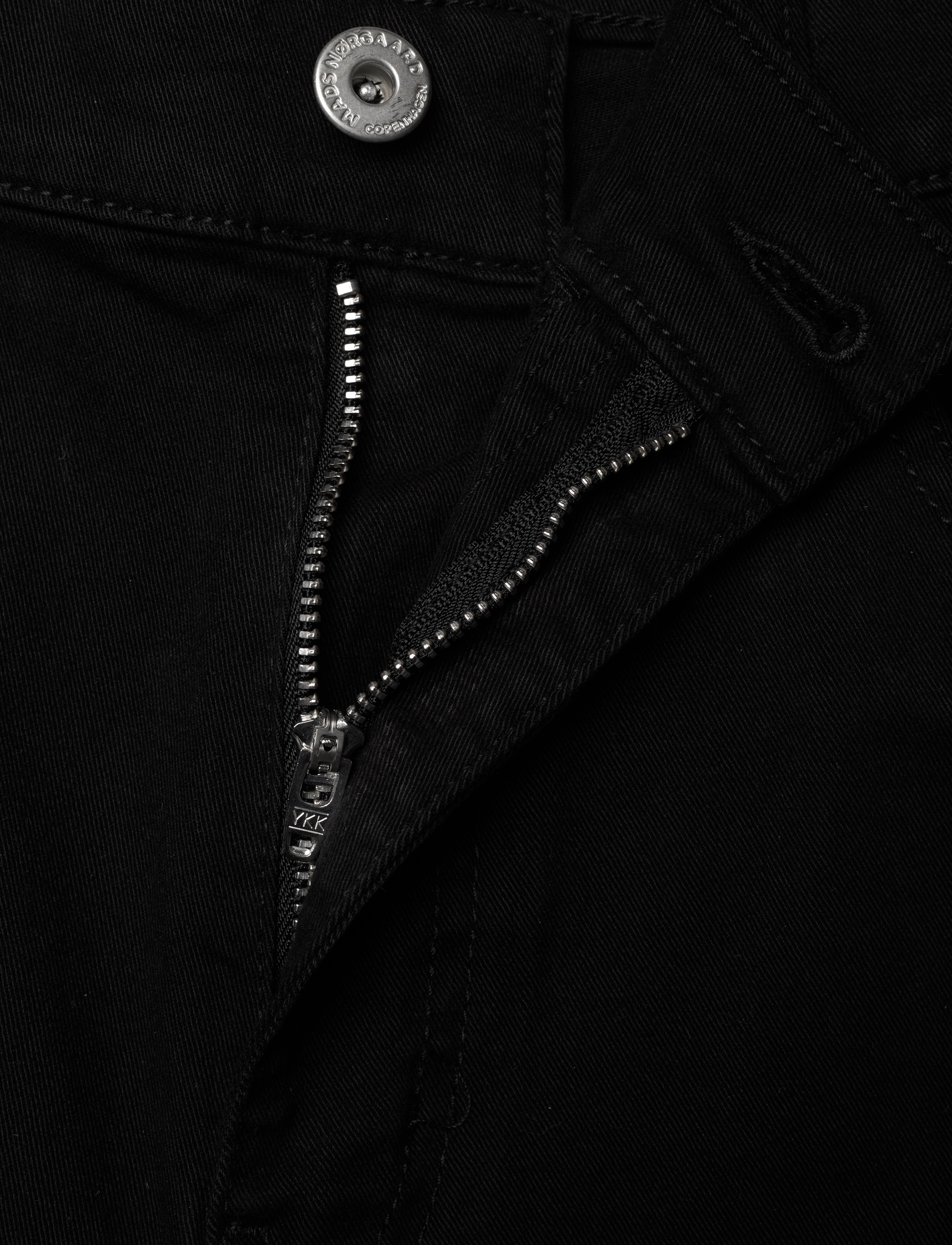 Mads Nørgaard - Cotton Five Pocket Jas Pant - black - 2