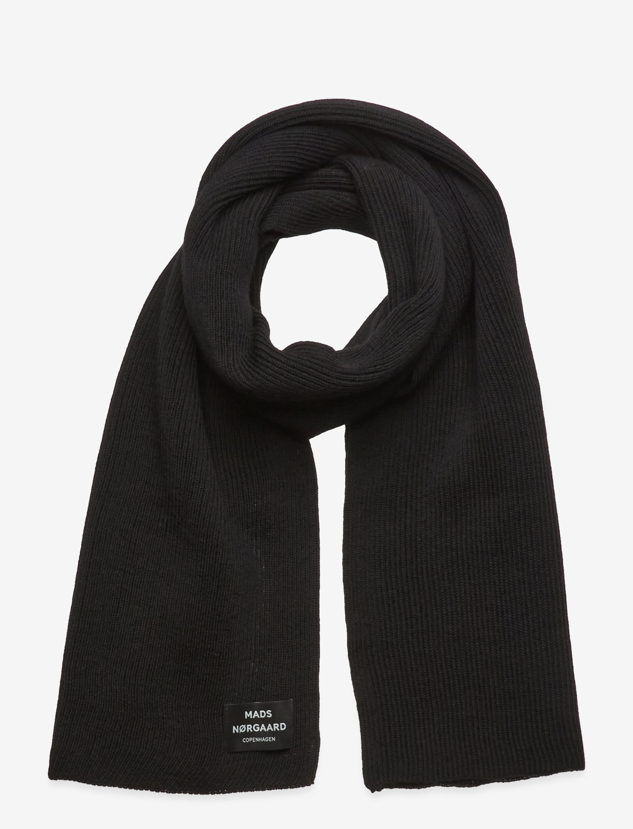 Mads Nørgaard - Wool Arne Scarf - black - 0
