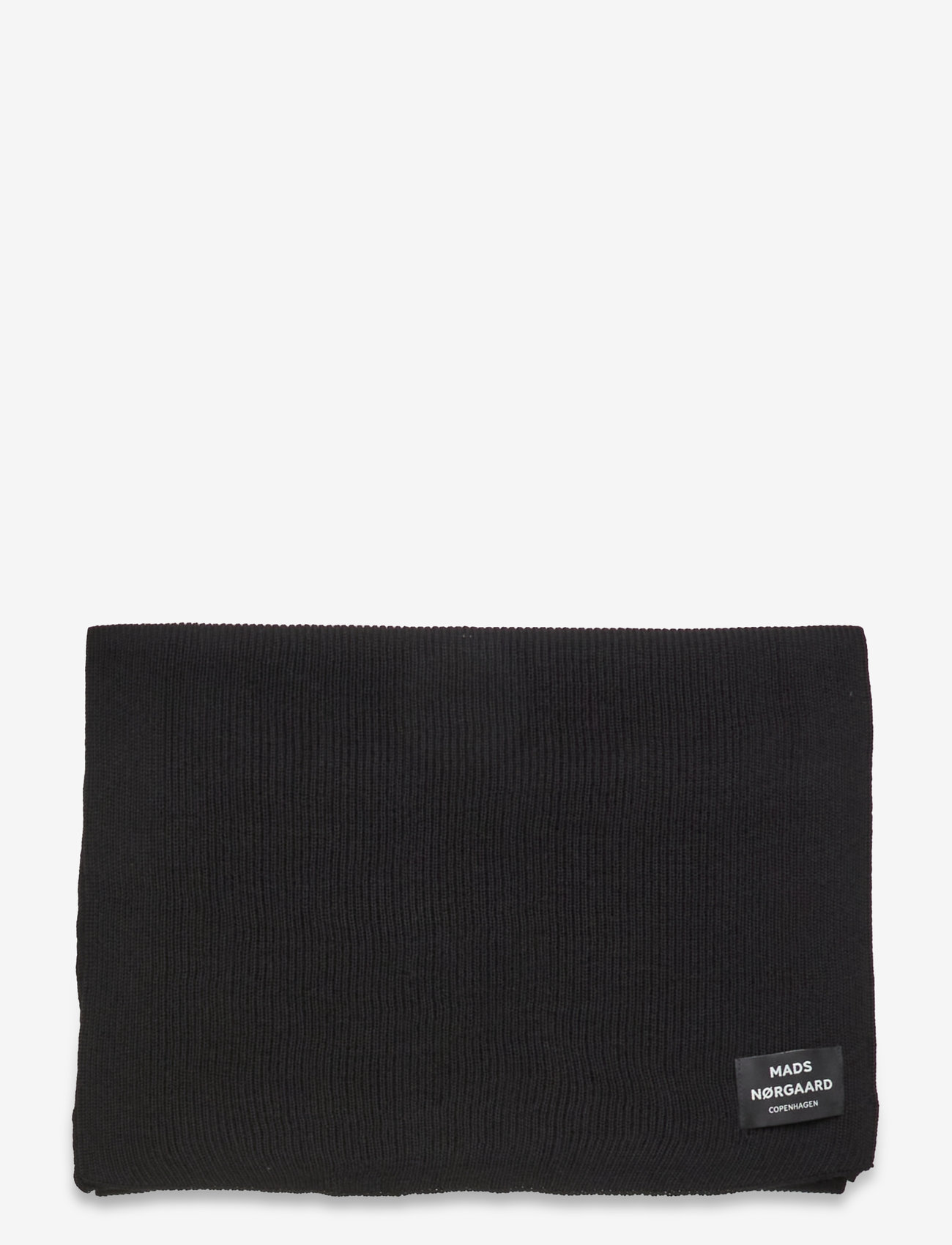 Mads Nørgaard - Wool Arne Scarf - black - 1