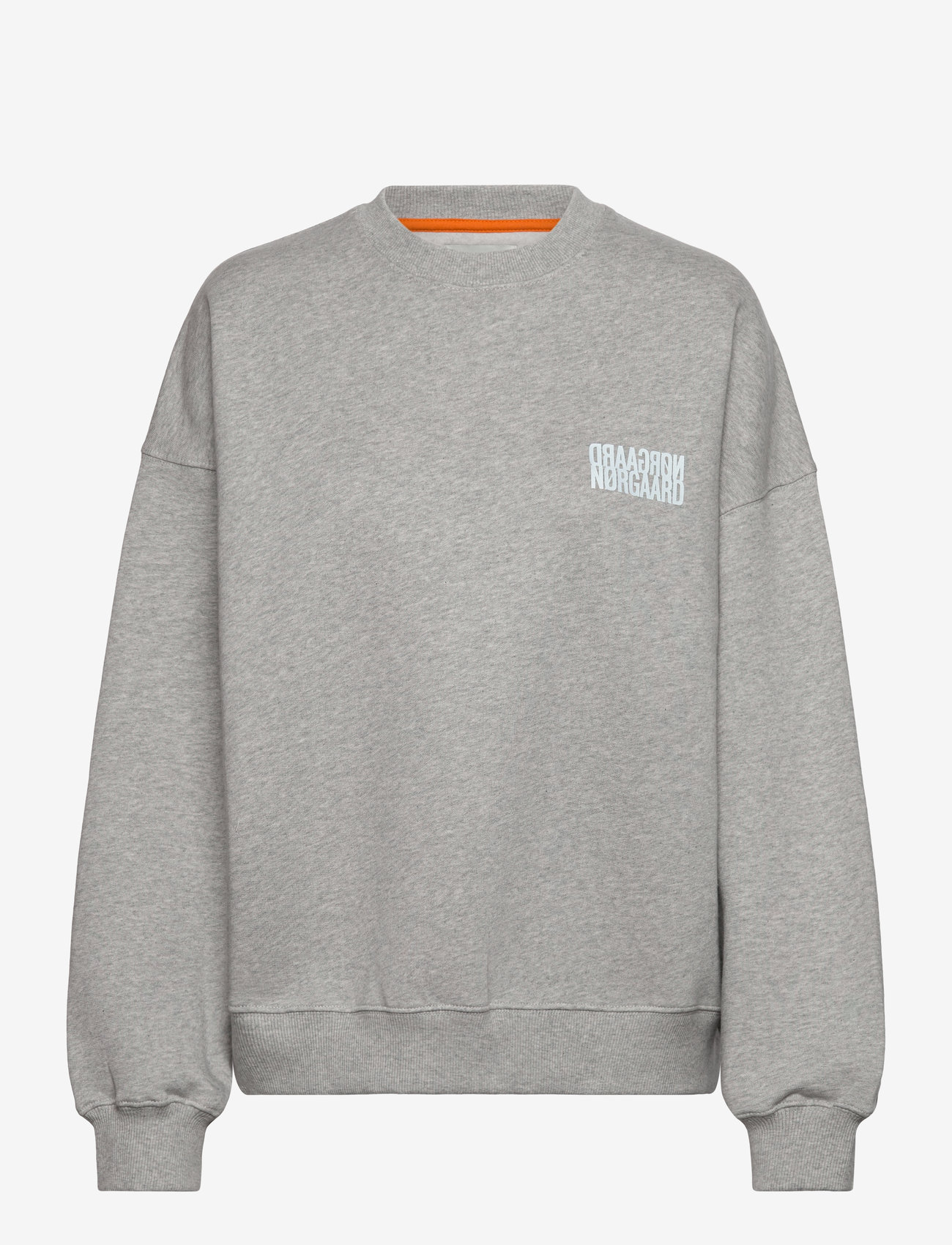 Mads Nørgaard - Organic Sweat Atli Sweatshirt - light grey melange - 0