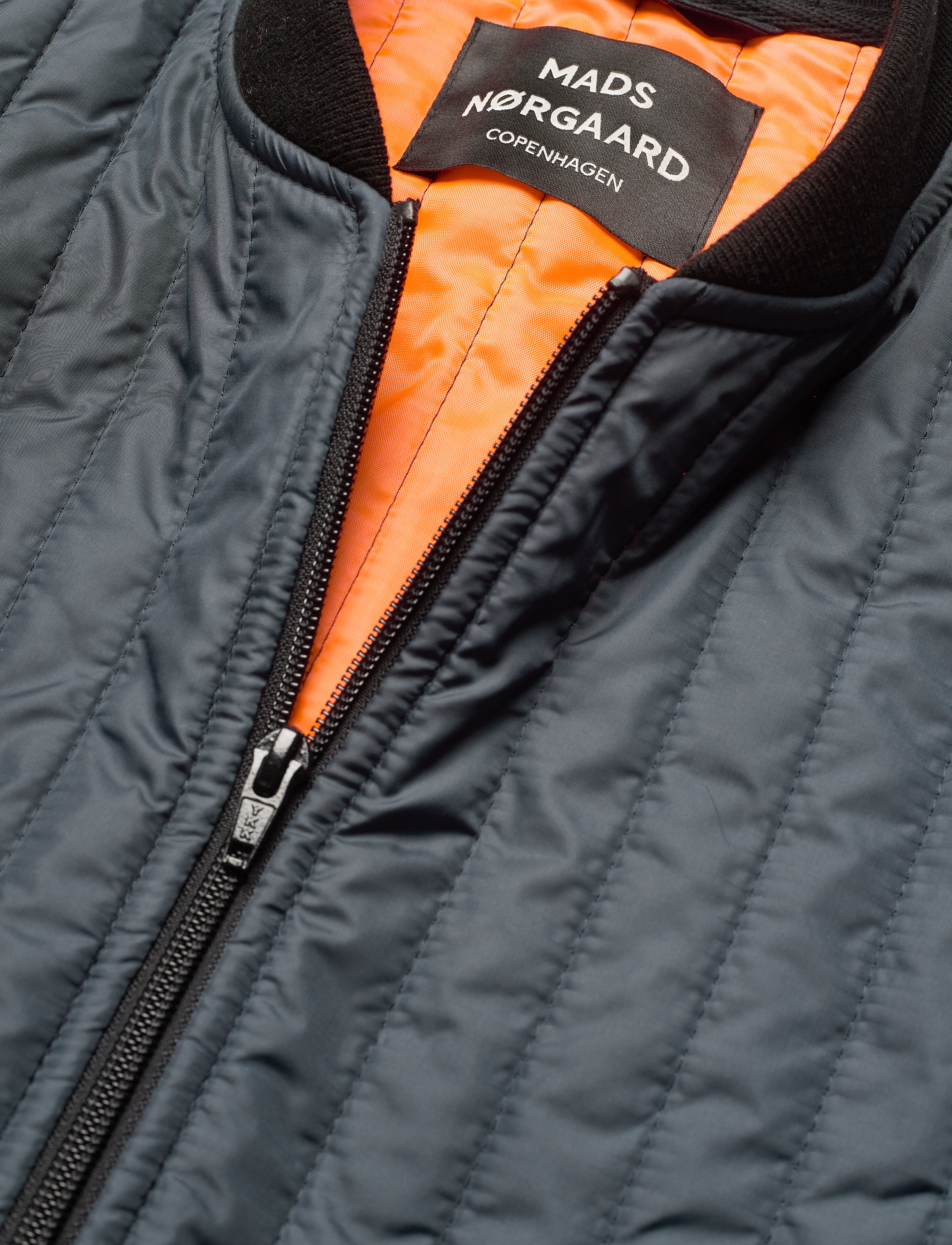 Mads Nørgaard - Quilt Janus Jacket - forårsjakker - navy - 2