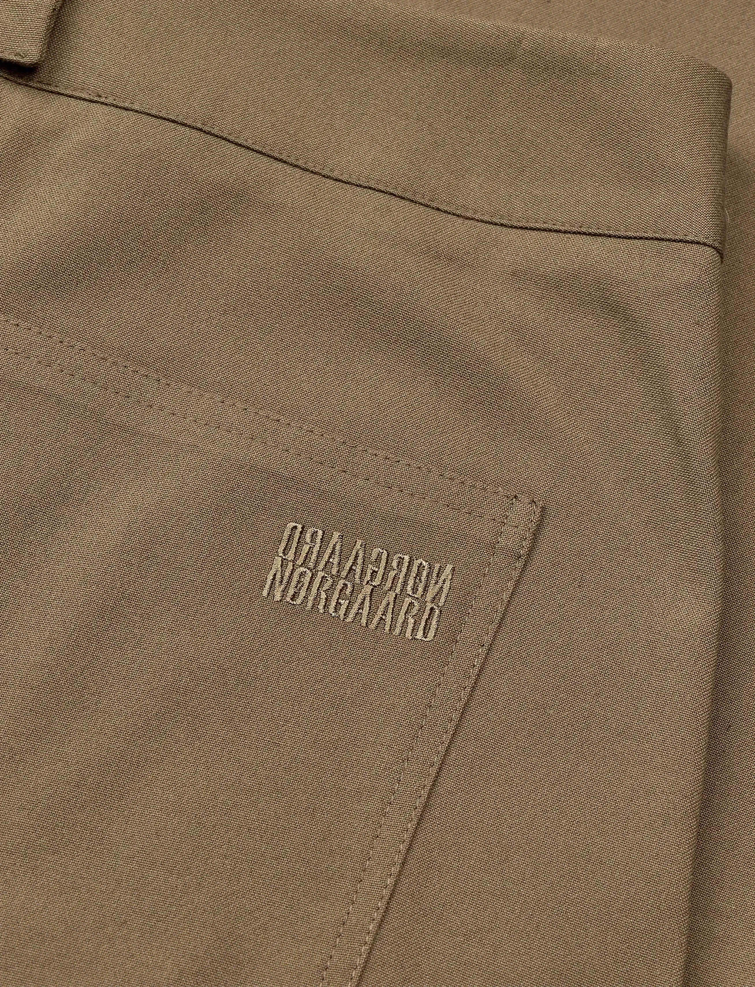 Mads Nørgaard - Soft Spring Soy Skirt - teak - 1