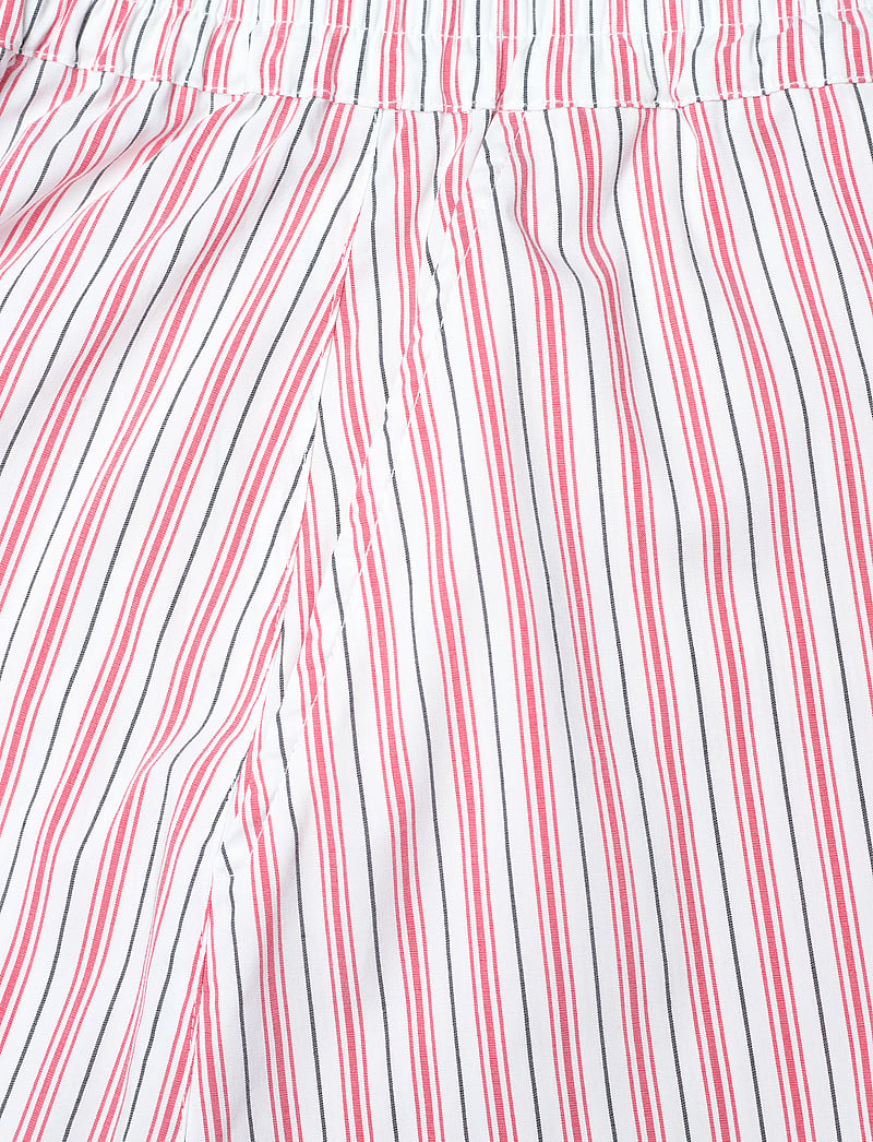 Mads Nørgaard - Poplinda Sindri Skirt - pinstripe/fiery red - 2