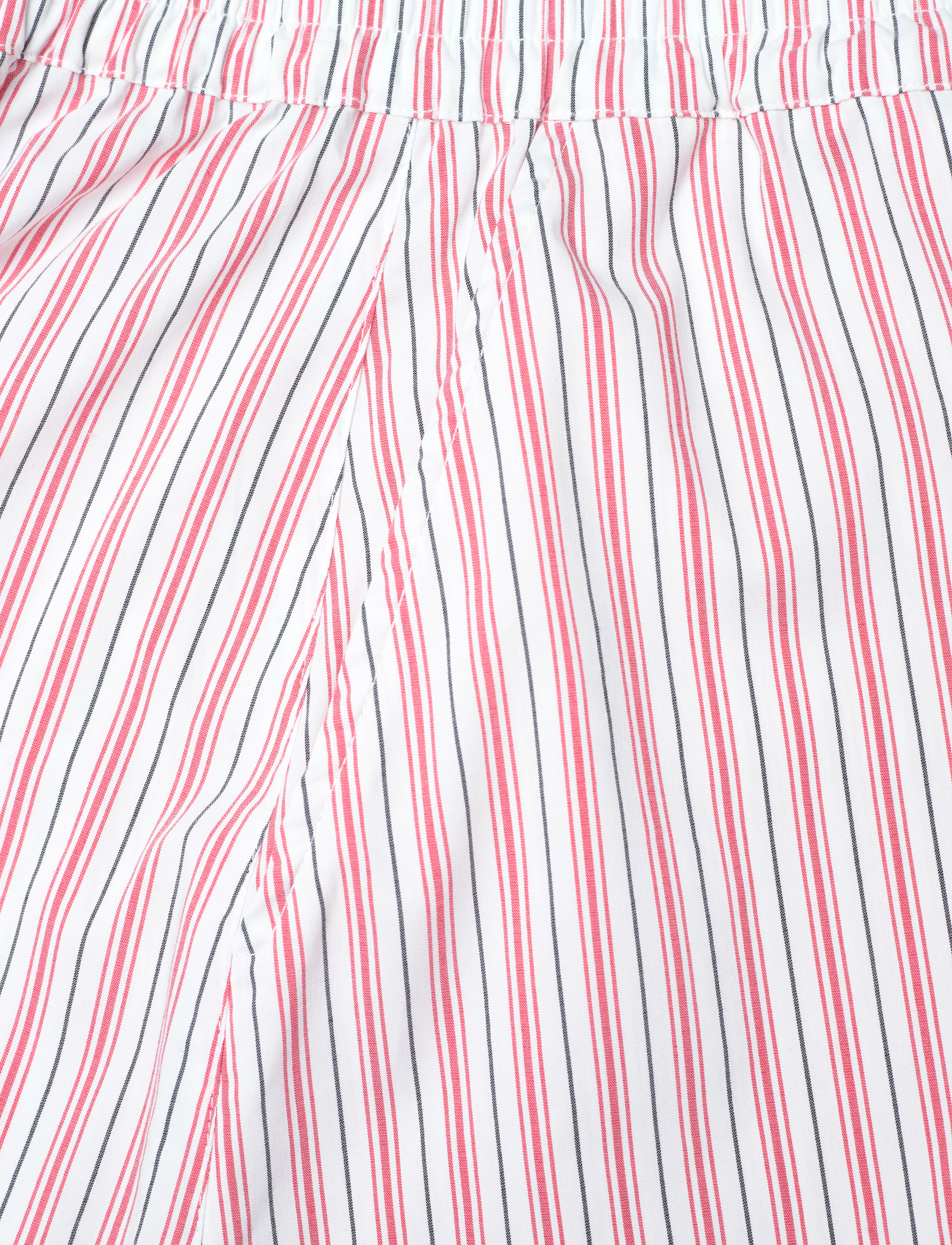 Mads Nørgaard - Poplinda Sindri Skirt - pinstripe/fiery red - 2