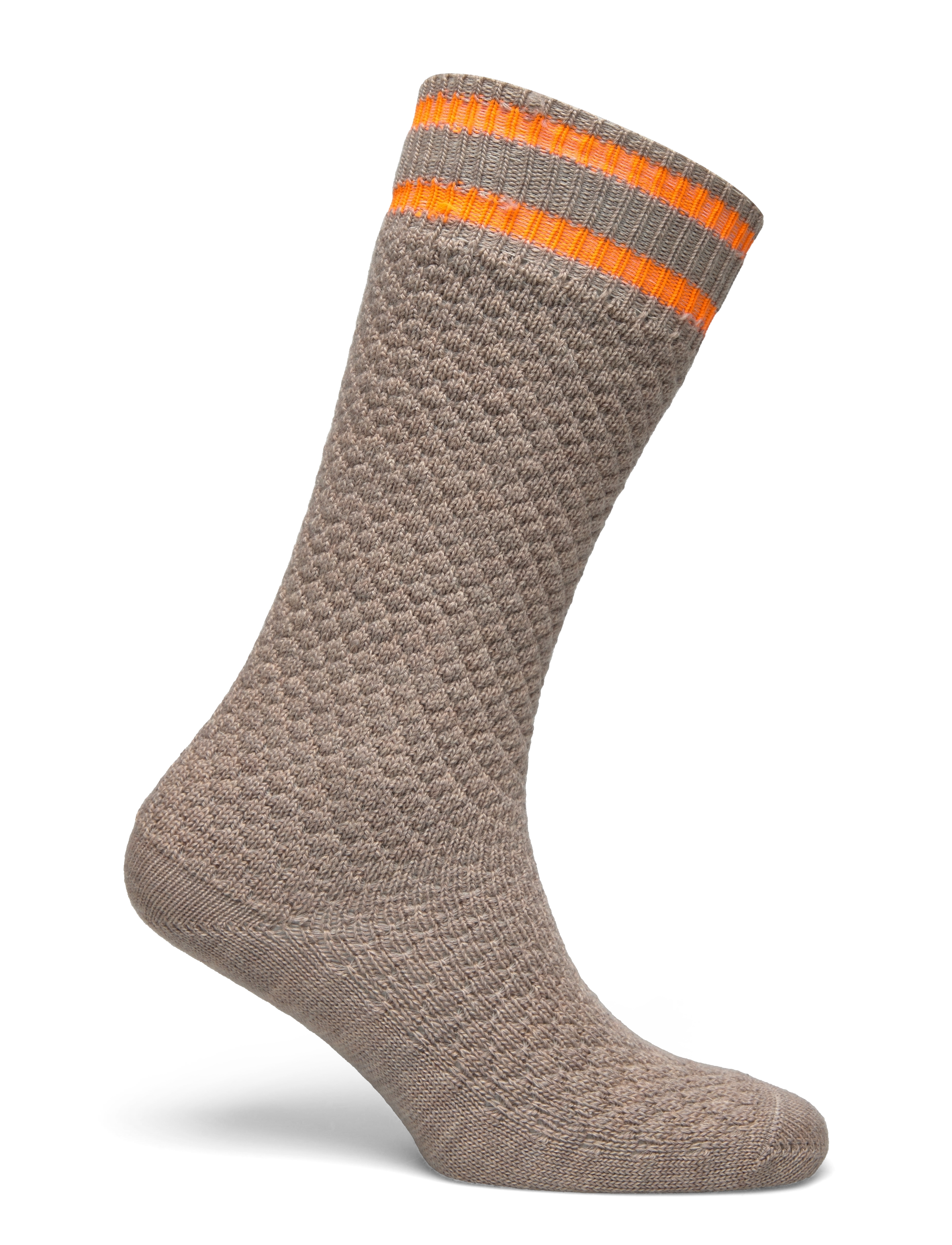 Mads Nørgaard - Woolen Bubble Socks - teak - 1