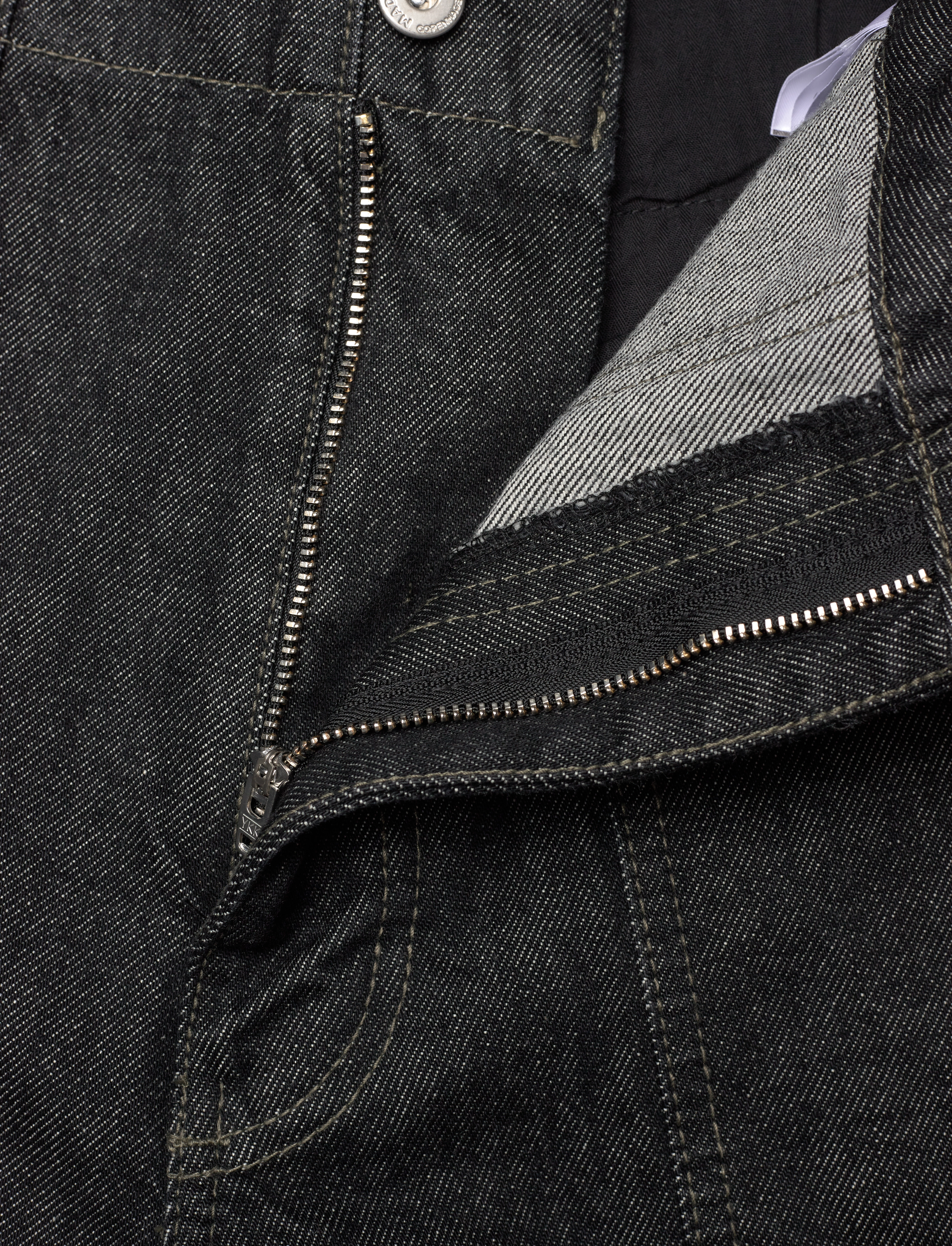 Mads Nørgaard - Arizona Black Denim Jay Work Pants - black - 3