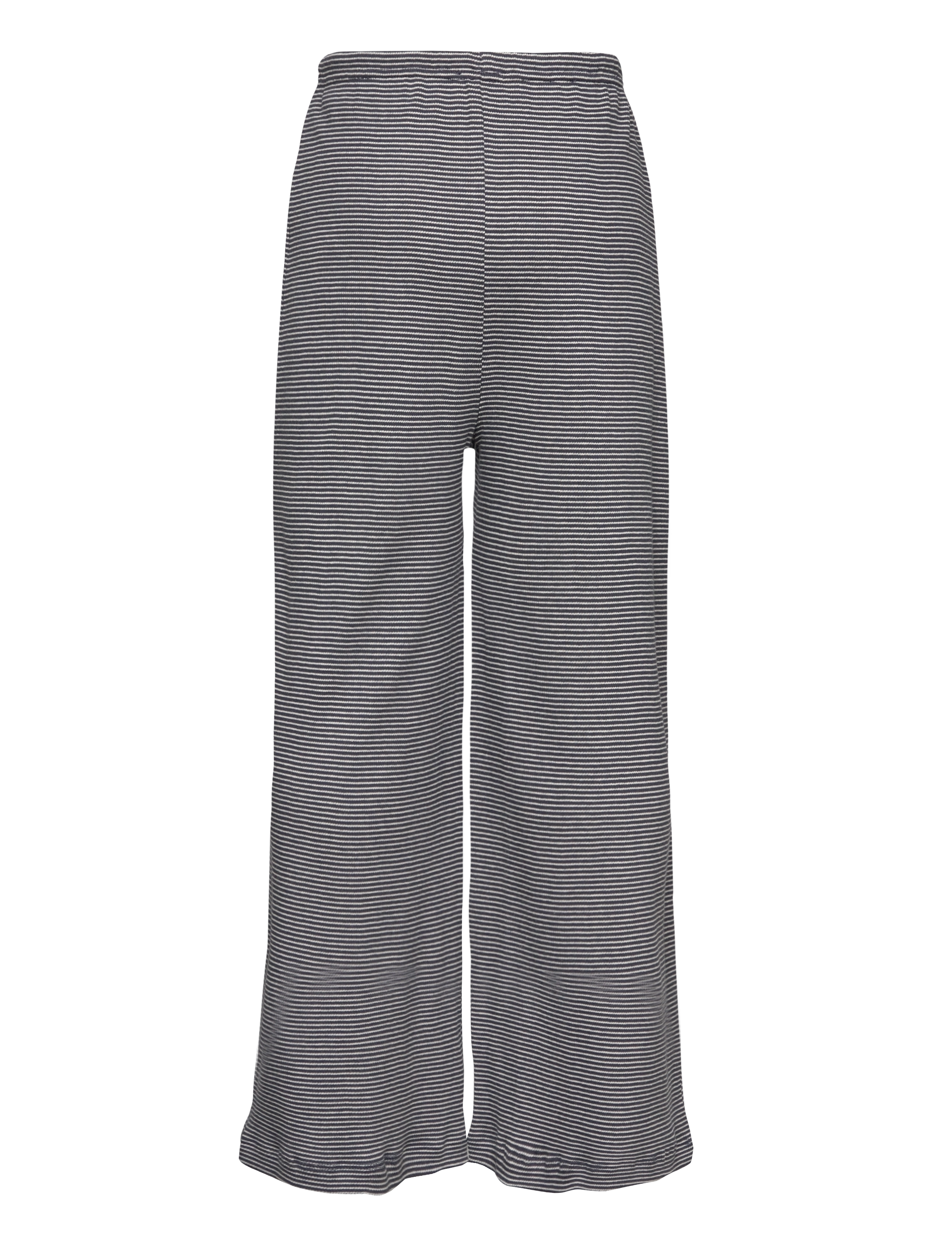 Mads Nørgaard - 2x2 Cotton Stripe Verona Pants - parisian night/vanilla ice - 1