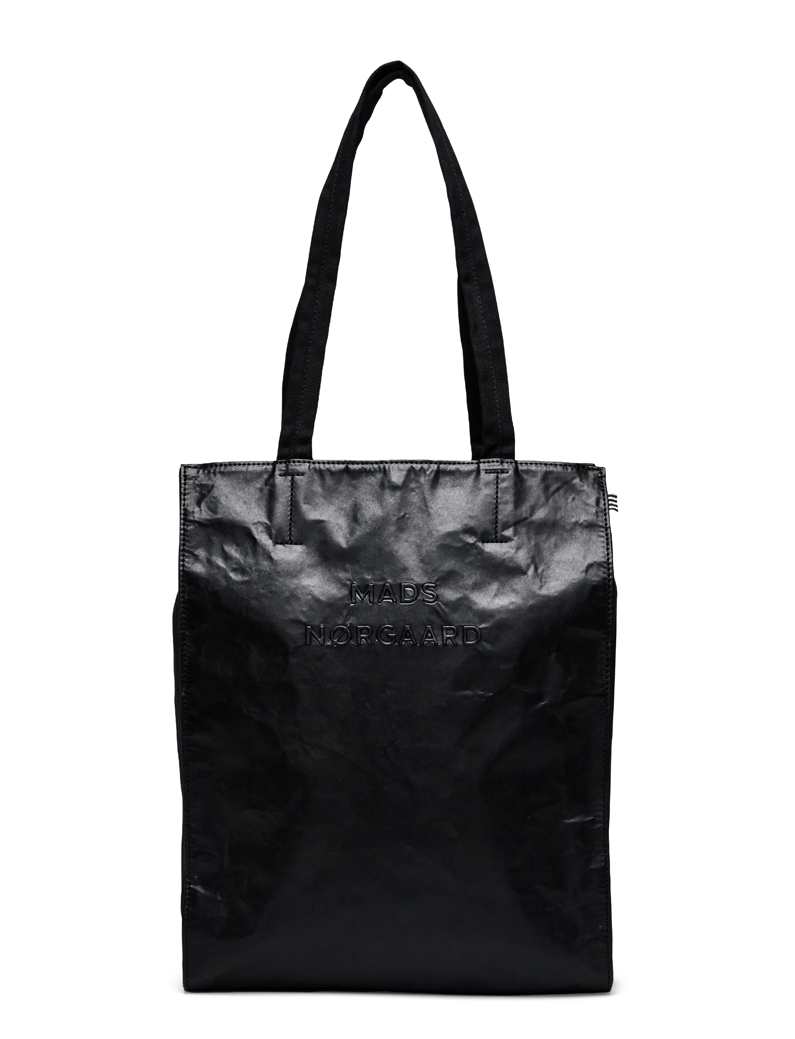 Mads Nørgaard Crinckle Journey Tote Bag, One Size, Black, Tasker > Totes, Dame