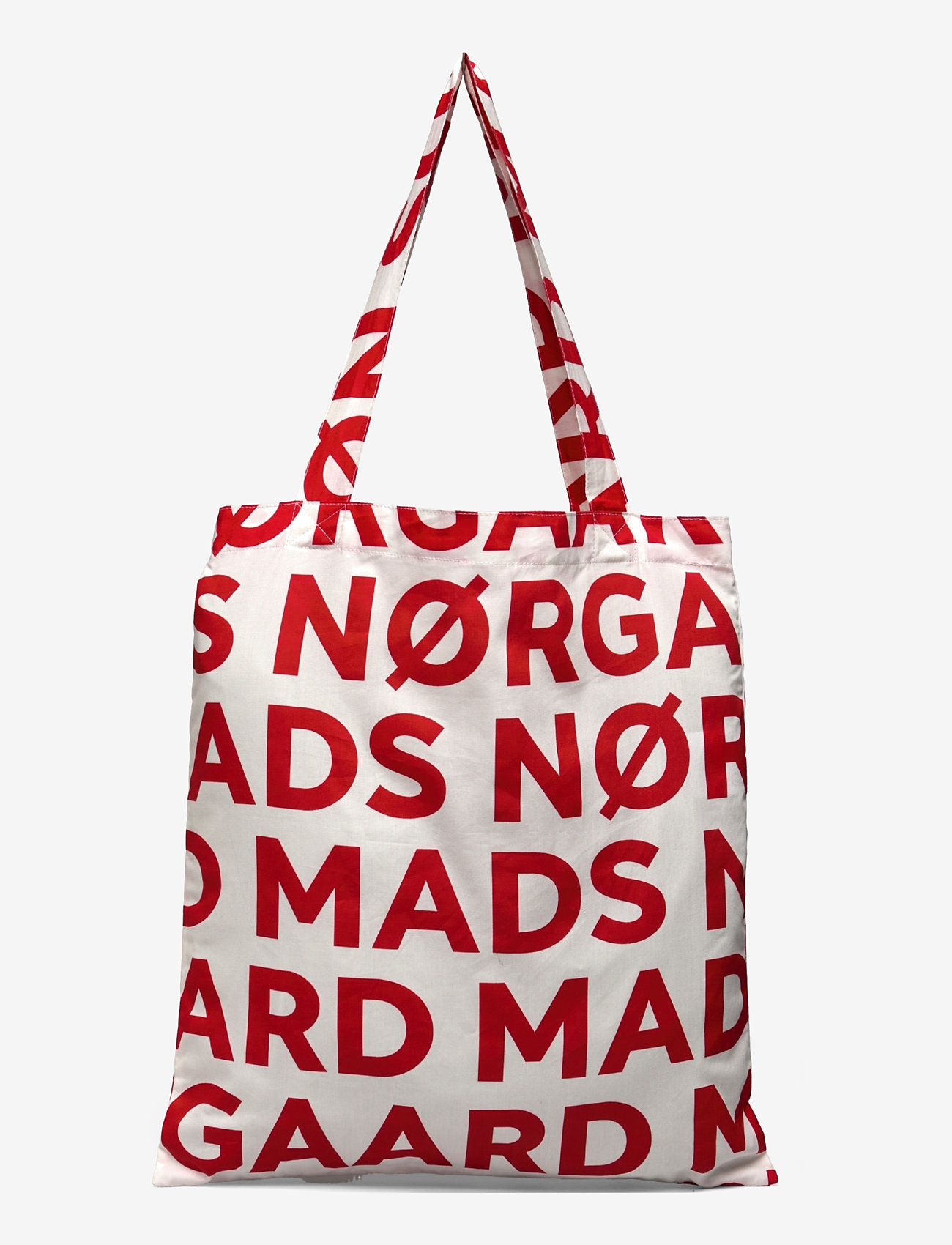 Mads Nørgaard - Sacky Atoma AOP Bag - tote bags - fiery red - 0