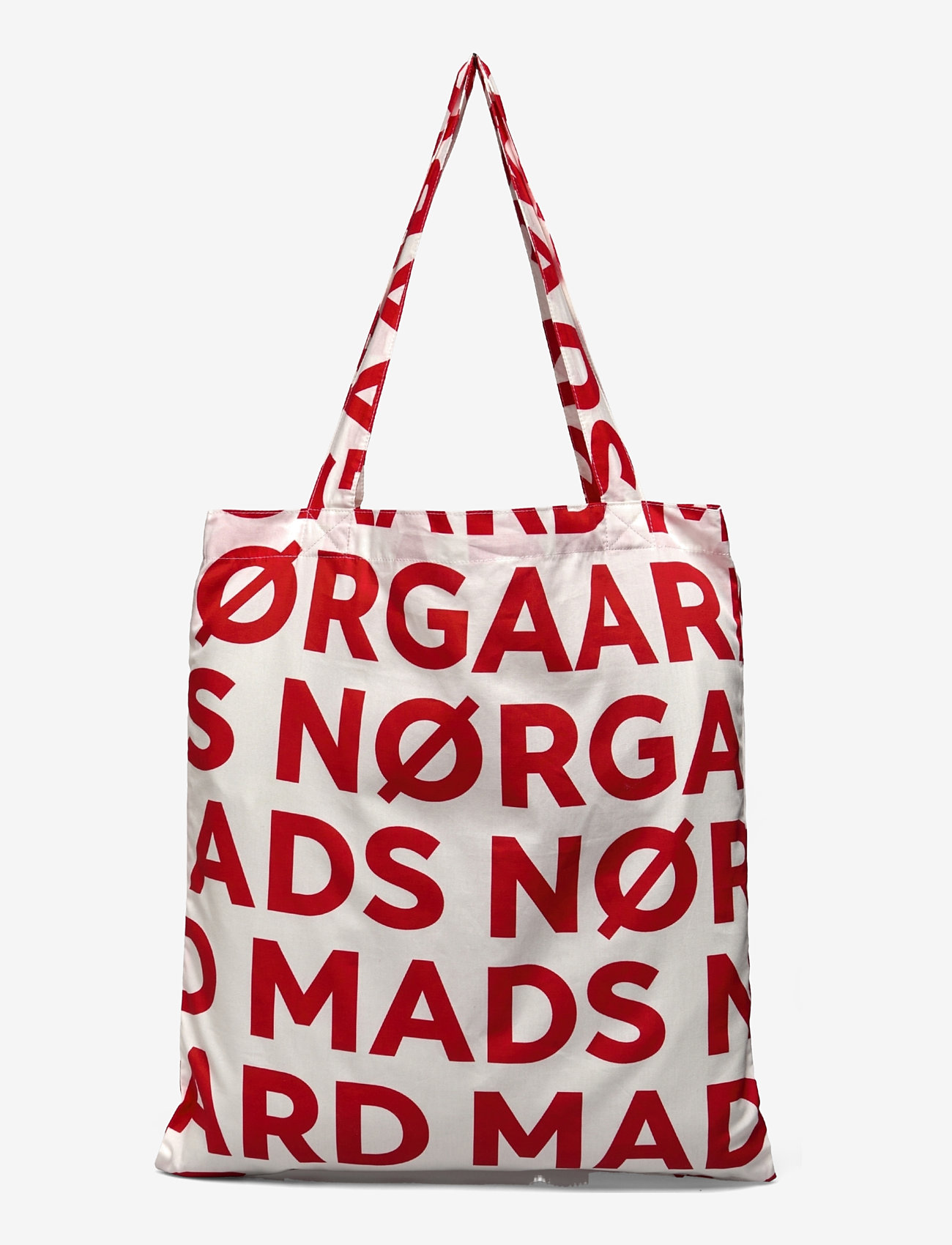 Mads Nørgaard - Sacky Atoma AOP Bag - tote bags - fiery red - 1