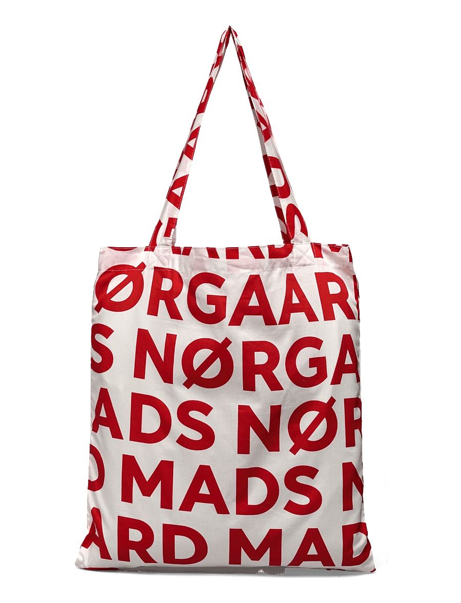 Mads Nørgaard - Sacky Atoma AOP Bag - totes - fiery red - 1