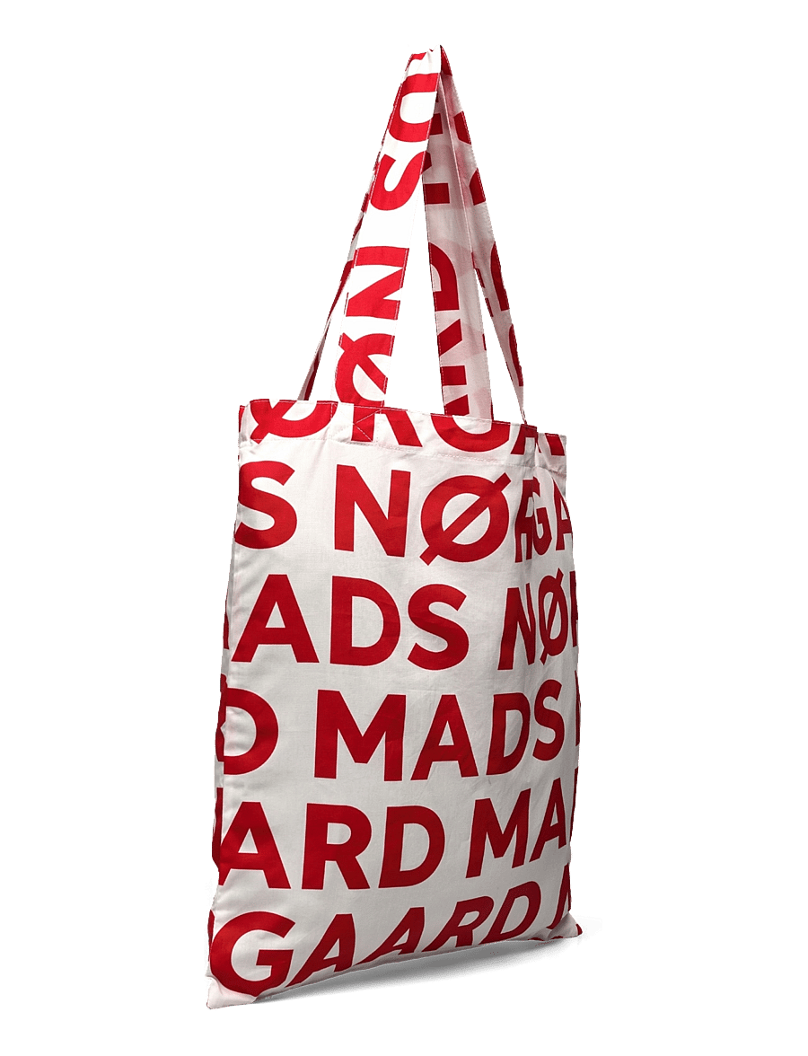 Mads Nørgaard - Sacky Atoma AOP Bag - totes - fiery red - 2