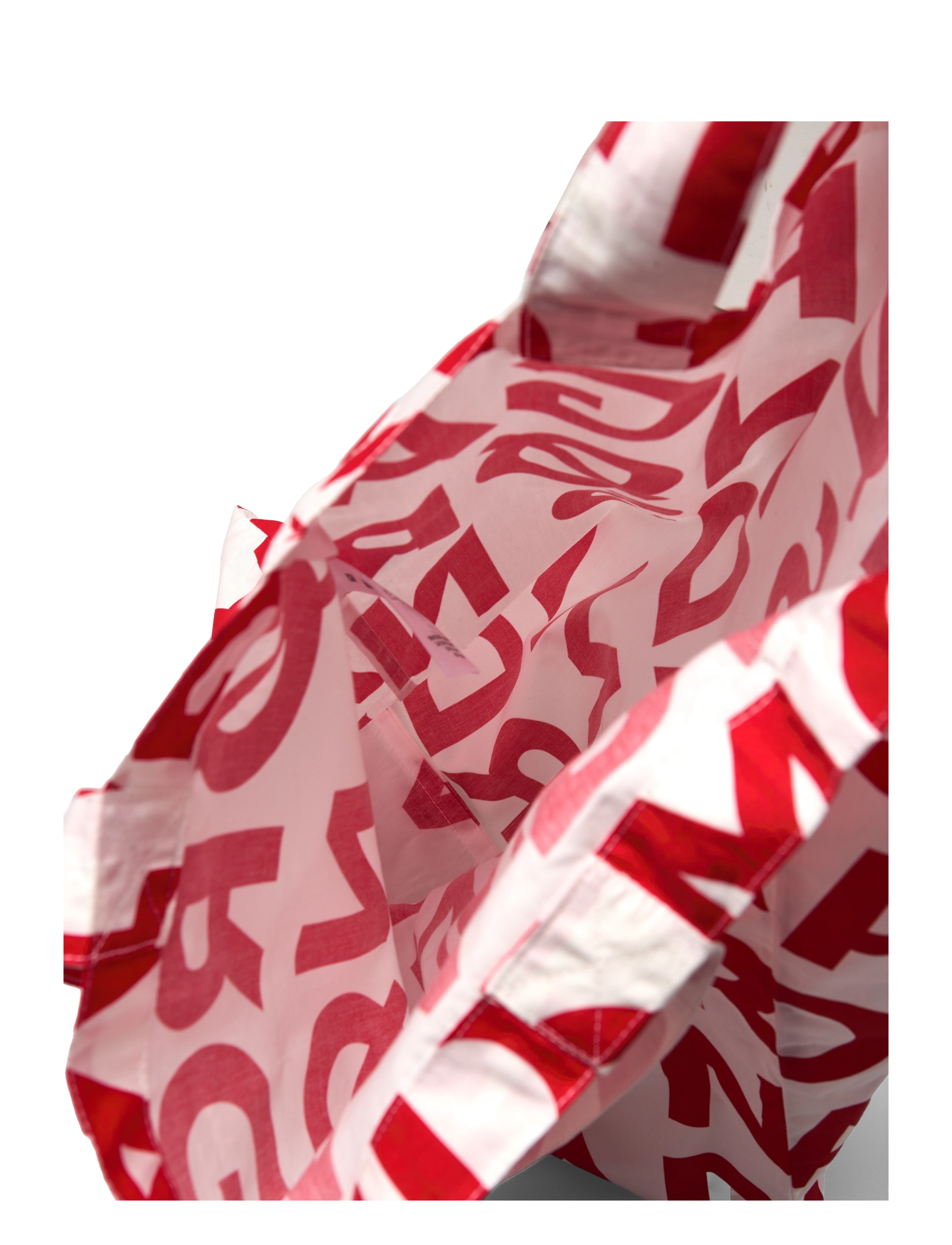 Mads Nørgaard - Sacky Atoma AOP Bag - tote bags - fiery red - 4