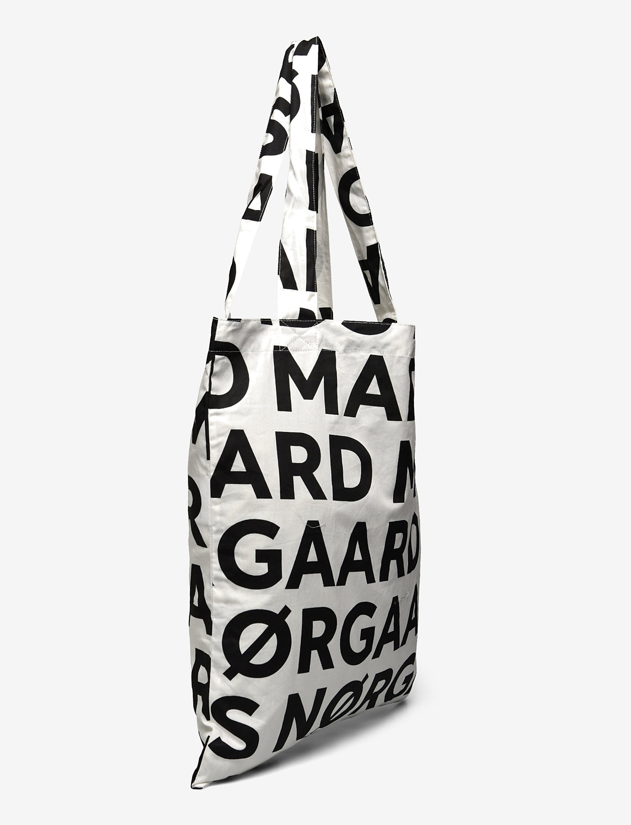 Mads Nørgaard - Sacky Atoma AOP Bag - tote-stiilis kotid - jet black - 2