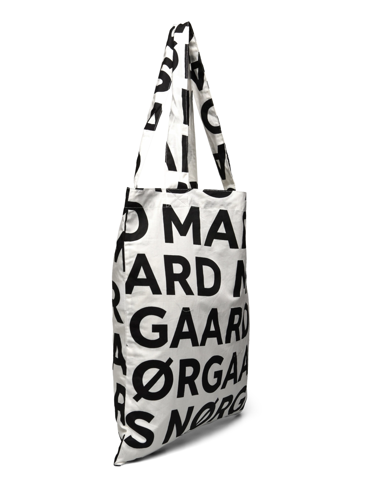 Mads Nørgaard - Sacky Atoma AOP Bag - iepirkimu maisiņi - jet black - 2