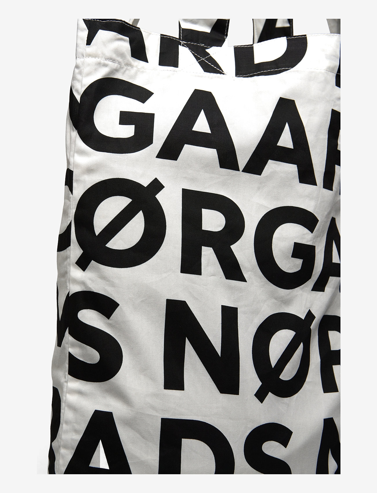 Mads Nørgaard - Sacky Atoma AOP Bag - tote-stiilis kotid - jet black - 3