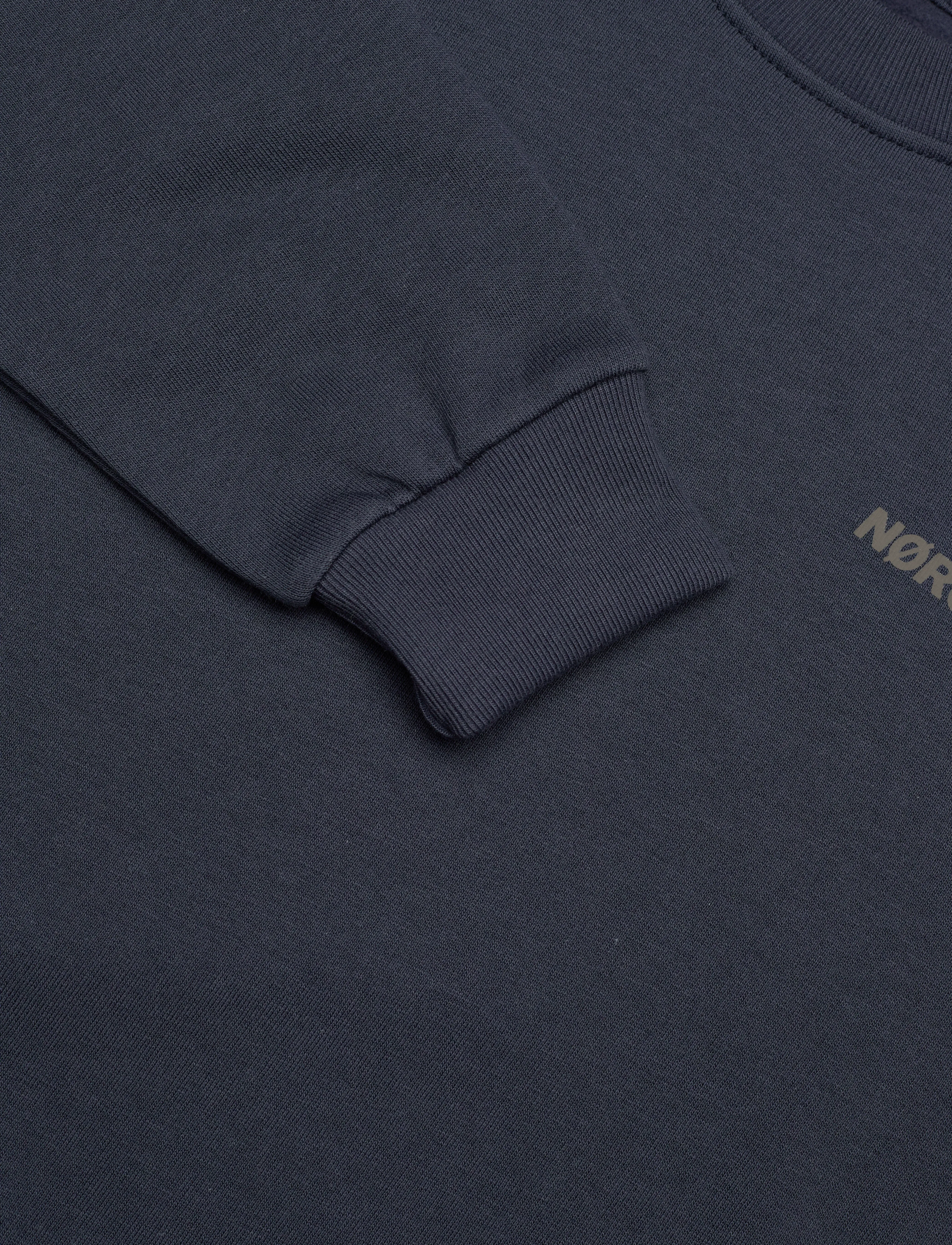 Mads Nørgaard - Organic Sweat Solo Sweatshirt - parisian night - 2