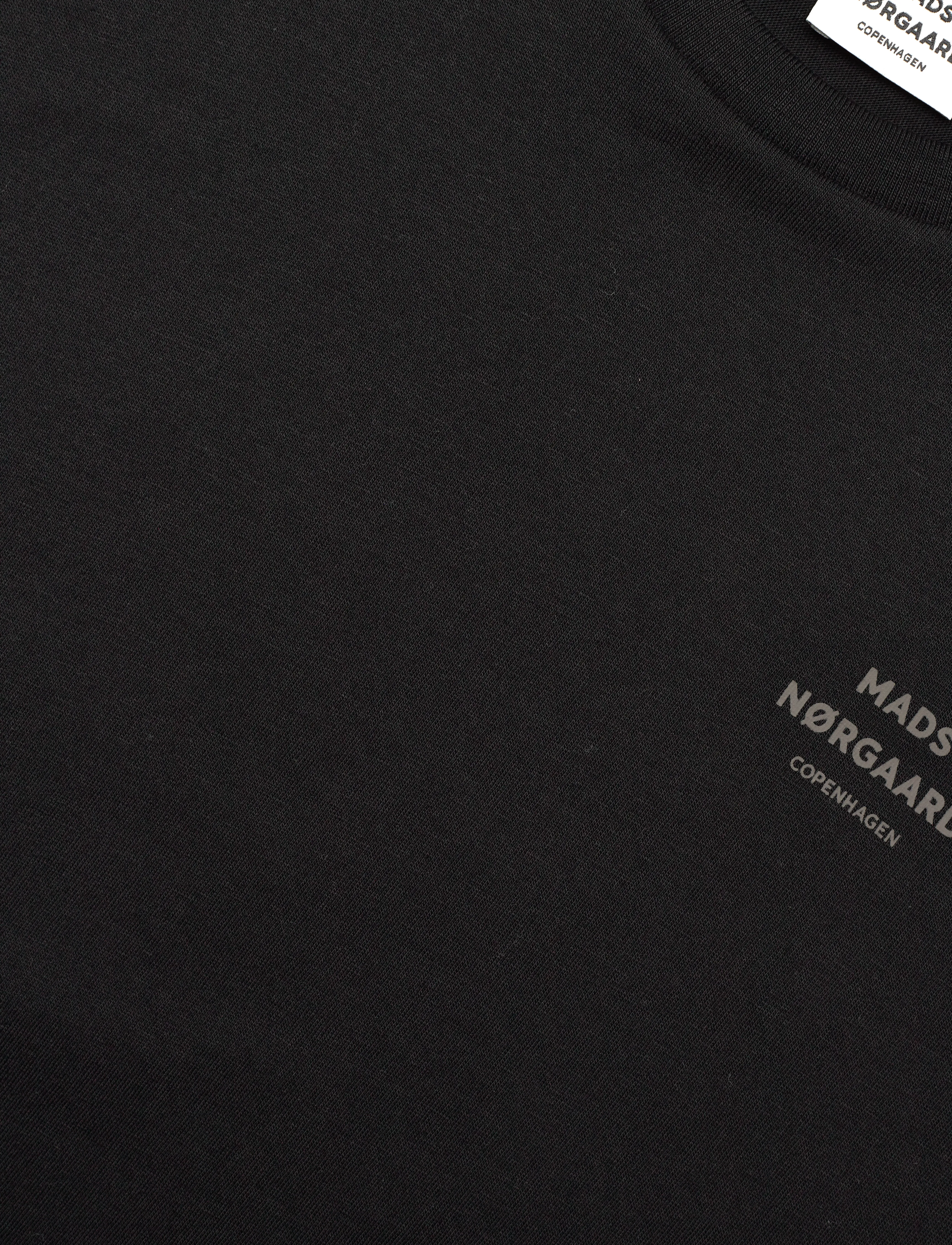 Mads Nørgaard - Printed Tee Thorlino Tee - black - 2