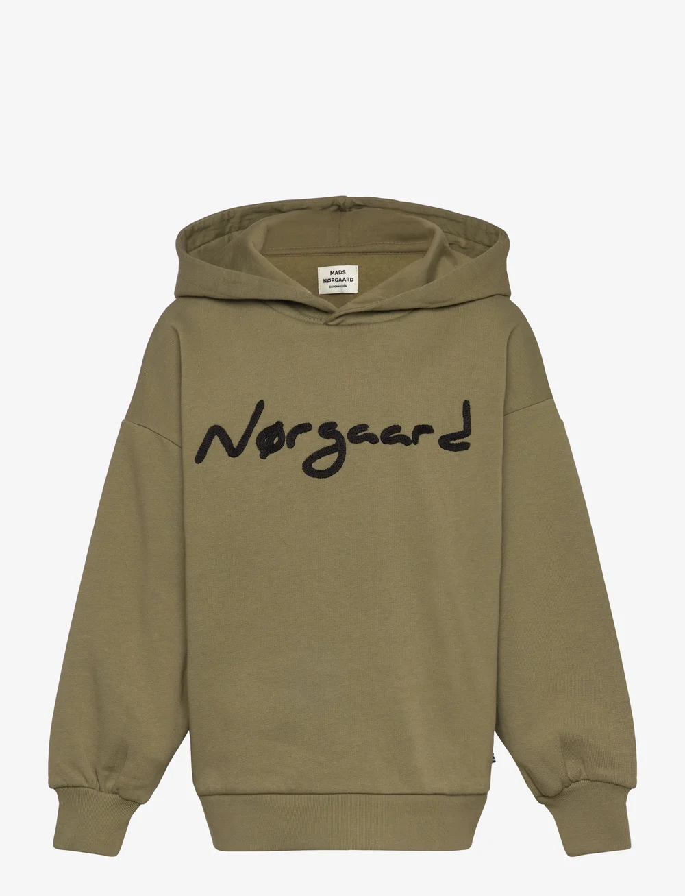 Mads Nørgaard - Organic Sweat Heidi Sweatshirt - huvtröjor - martini olive - 0