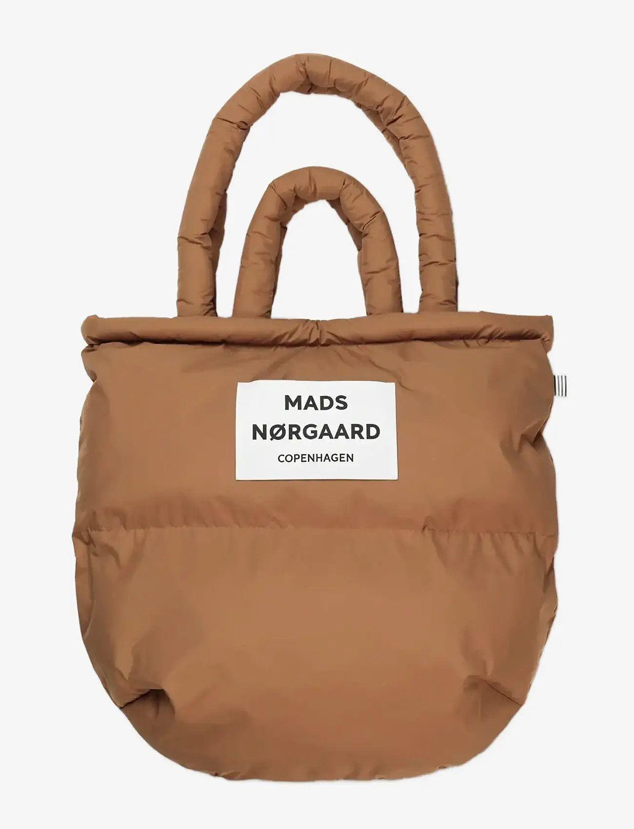 Mads Nørgaard - Light Ripstop Pillow Bag - tote bags - toasted coconut - 0
