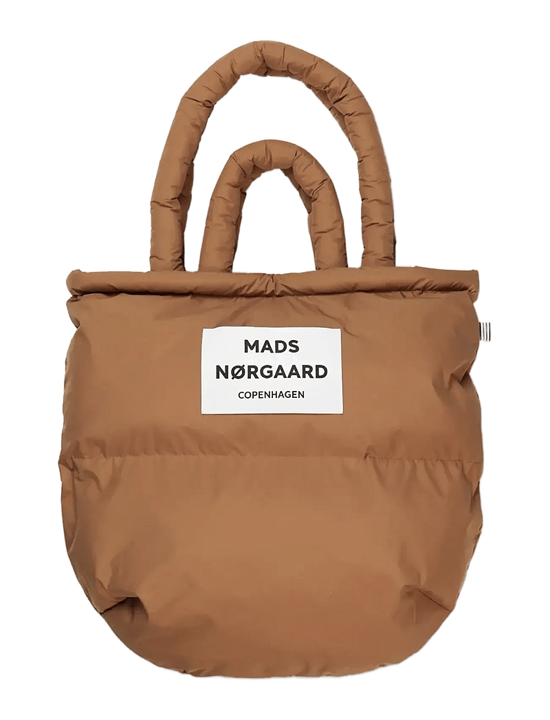 Mads Nørgaard - Light Ripstop Pillow Bag - tote bags - toasted coconut - 0