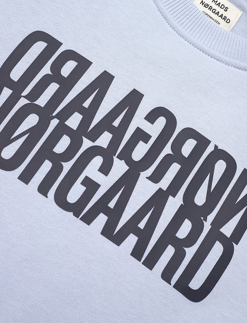 Mads Nørgaard - Organic Sweat Talinka Sweatshirt - sweatshirts - cashmere blue - 2