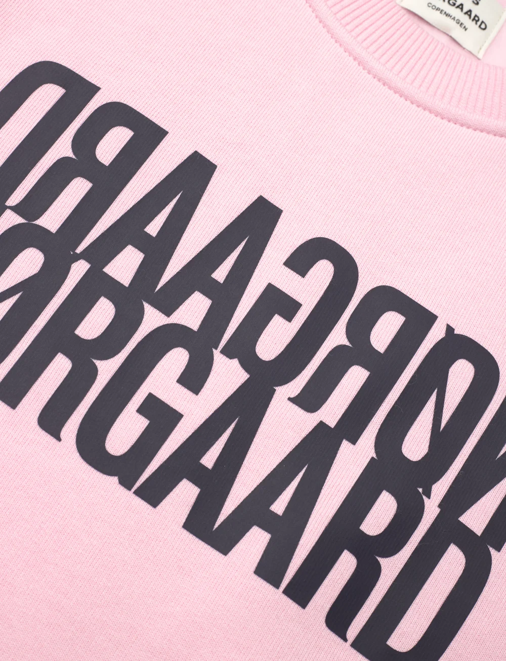 Mads Nørgaard - Organic Sweat Talinka Sweatshirt - dressipluusid - parfait pink - 2
