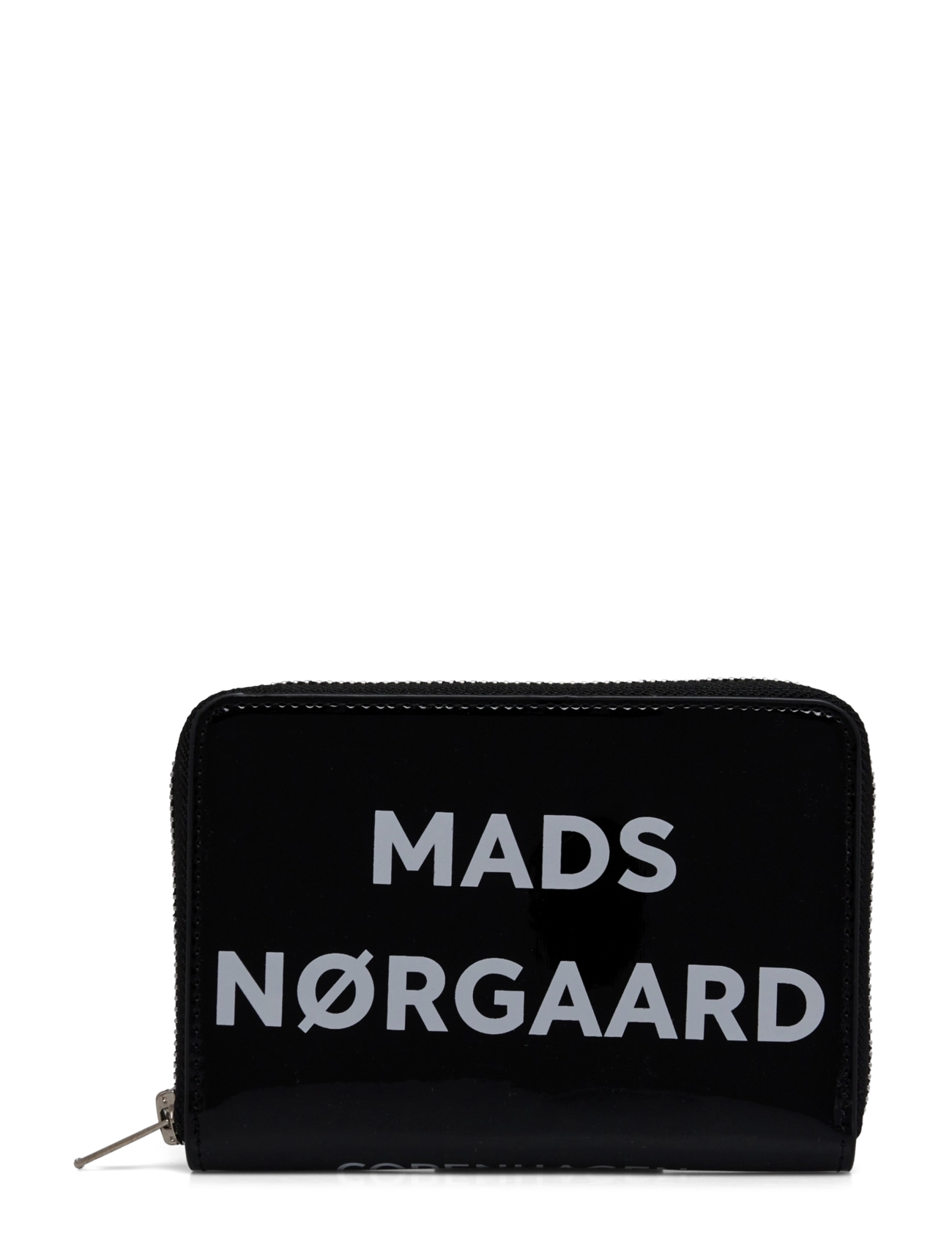 Mads Nørgaard Press Lacquer Goldie Wallet, One Size, Card Holders & Wallets, Schwarz - Frauen