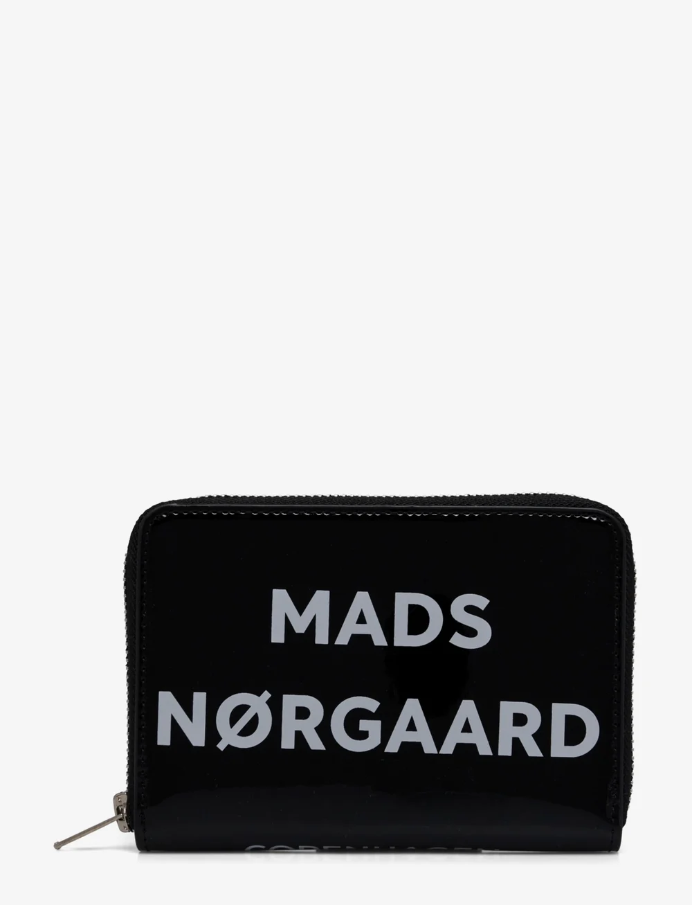 Mads Nørgaard - Press Lacquer Goldie Wallet - plånböcker - black - 0