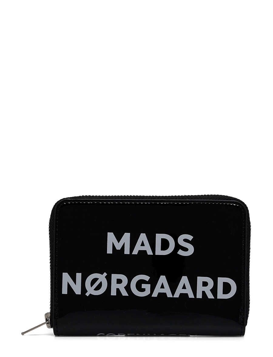 Mads Nørgaard - Press Lacquer Goldie Wallet - portfele - black - 0