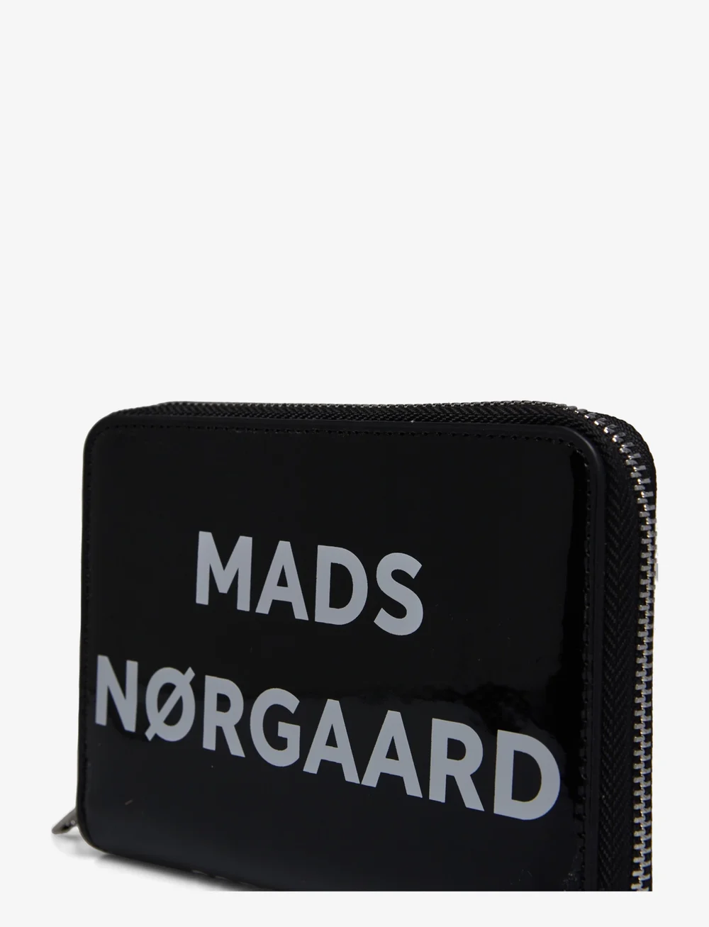 Mads Nørgaard - Press Lacquer Goldie Wallet - plånböcker - black - 3