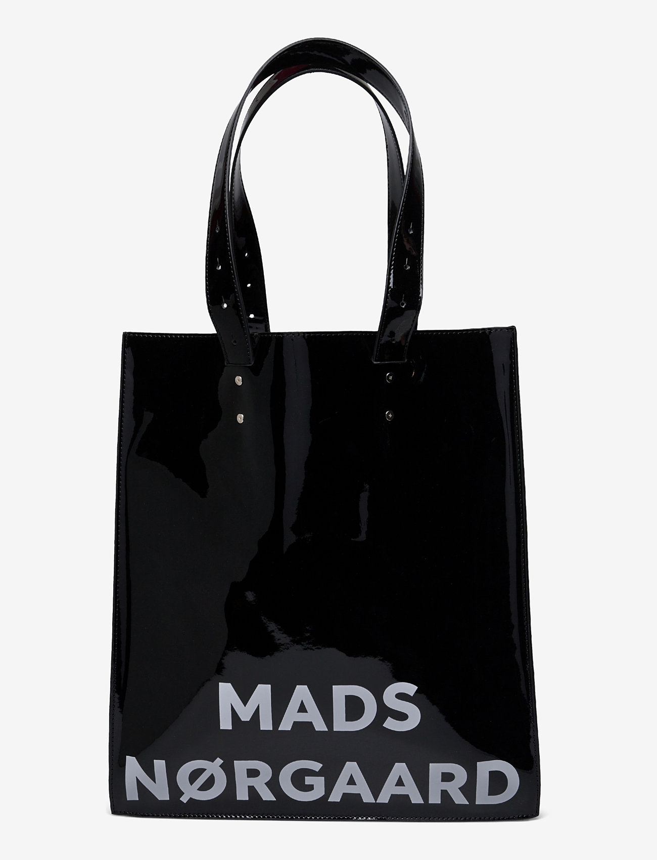 Mads Nørgaard - Press Lacquer Foxy Shopper - tote bags - black - 0