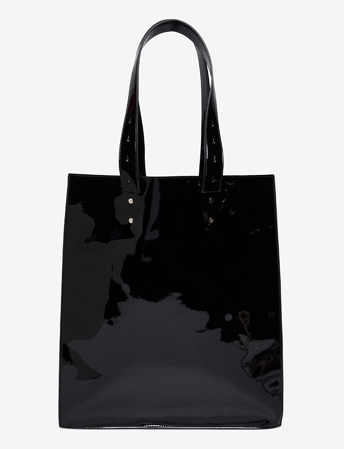 Mads Nørgaard - Press Lacquer Foxy Shopper - tote bags - black - 1